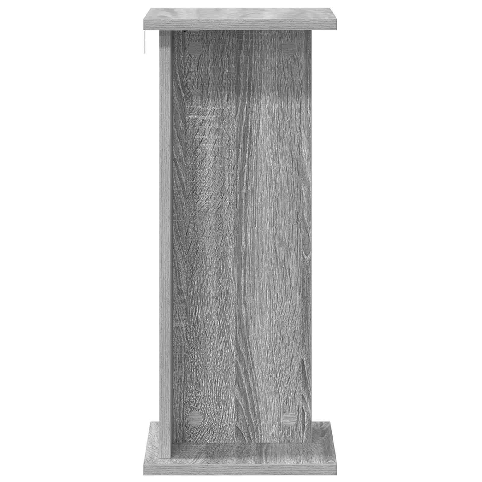 Augalų stovas Pilka Sonoma 25 x 25,5 x 60,5 cm Apdirbta mediena Augalų stovas Pilka Sonoma 25 x 25,5 x 60,5 cm Apdirbta mediena - Image 8