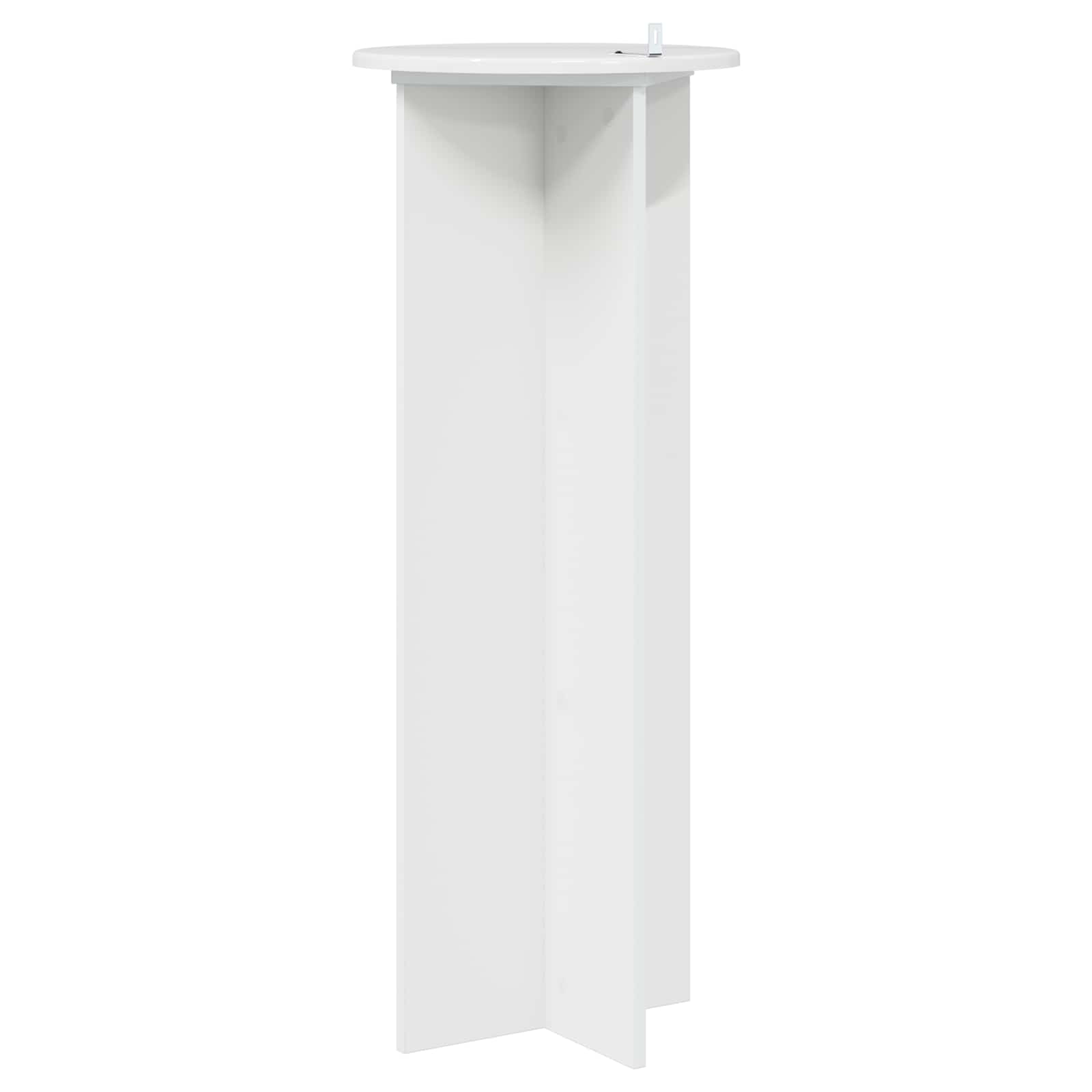 Augalų stovas 2 vnt. Itin blizgi balta Ø40 x 100 cm Augalų stovas 2 vnt. Itin blizgi balta Ø40 x 100 cm - Image 9