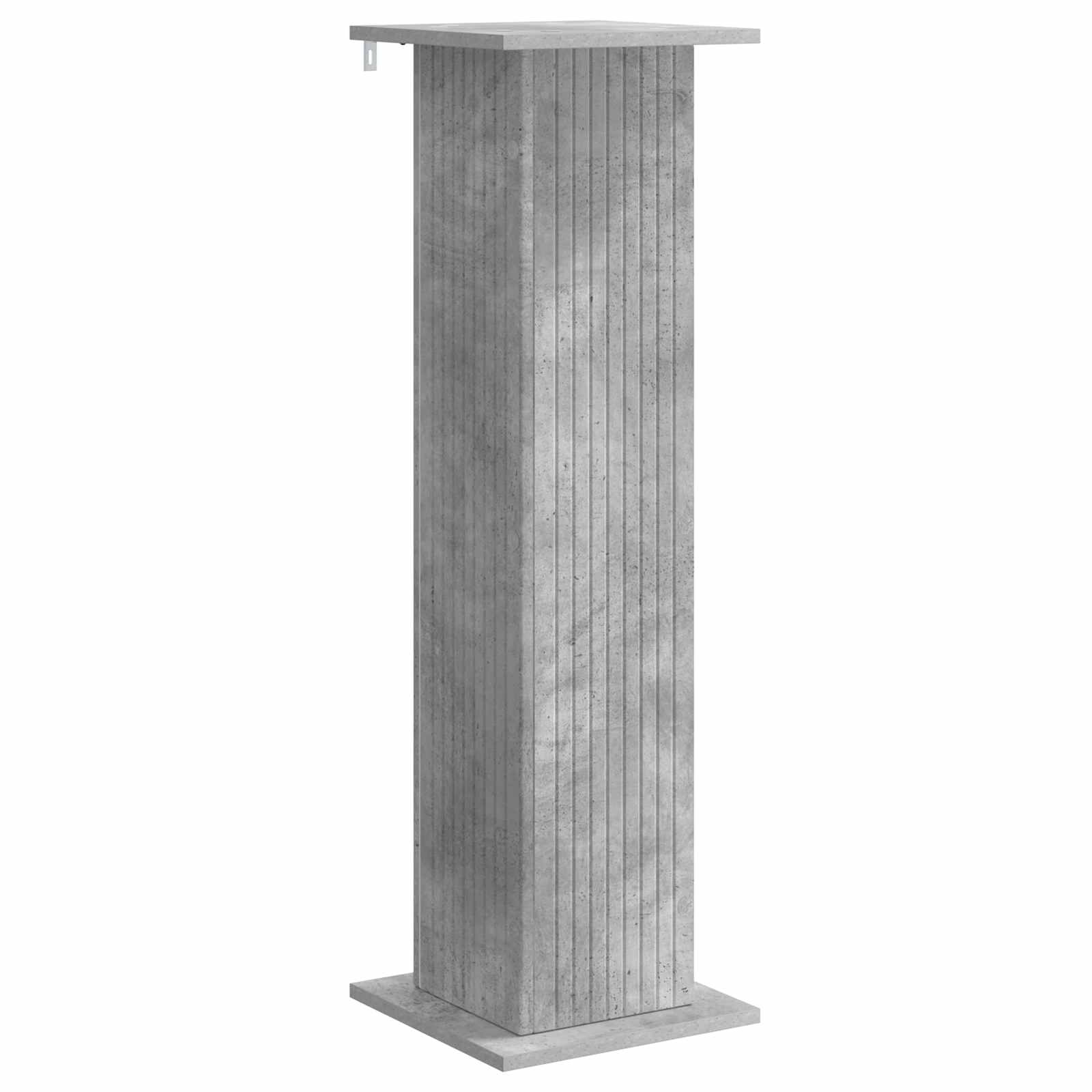 Augalų stovas 2 vnt. Betono pilka 30,5 x 30 x 100,5 cm Augalų stovas 2 vnt. Betono pilka 30,5 x 30 x 100,5 cm - Image 6