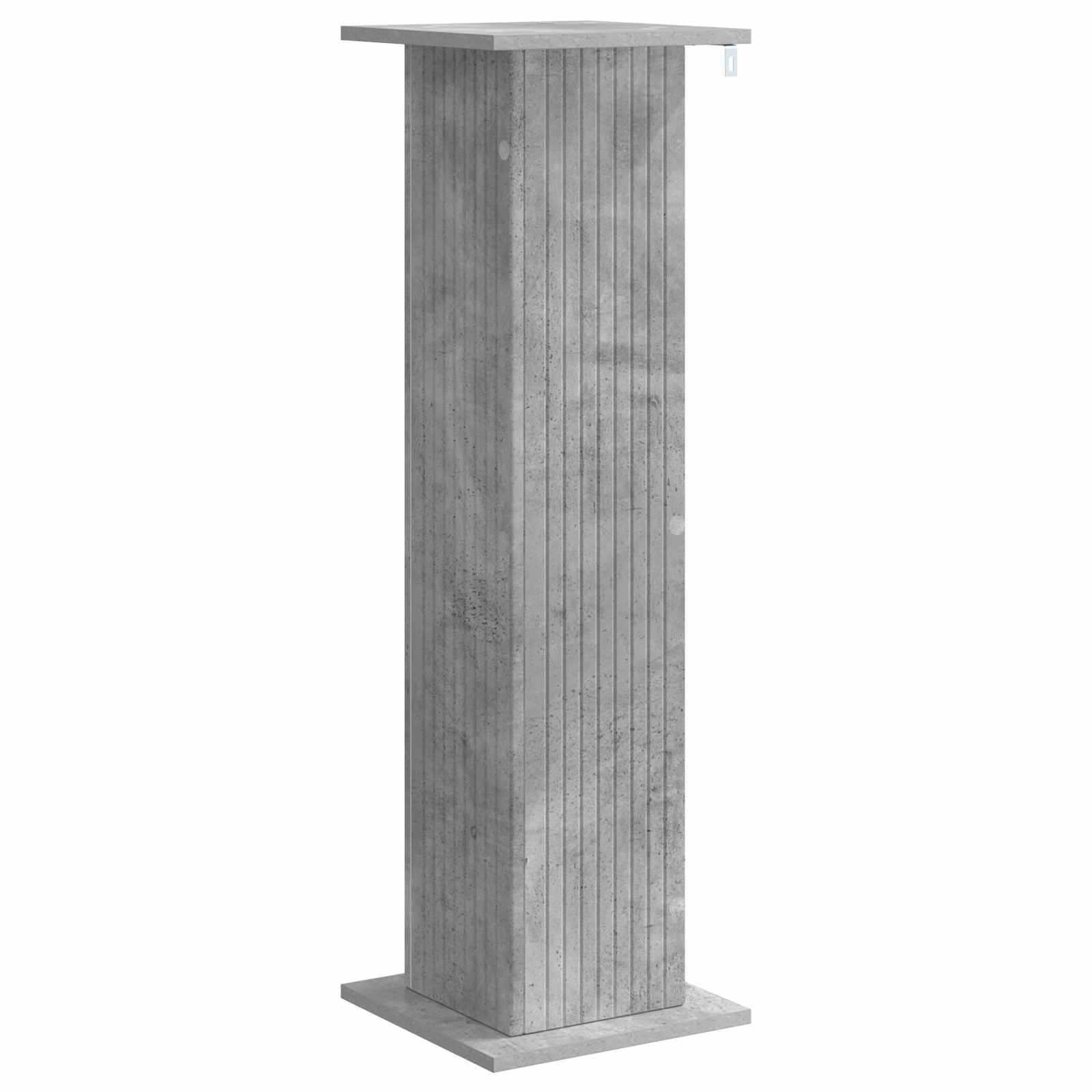 Augalų stovas 2 vnt. Betono pilka 30,5 x 30 x 100,5 cm Augalų stovas 2 vnt. Betono pilka 30,5 x 30 x 100,5 cm - Image 9