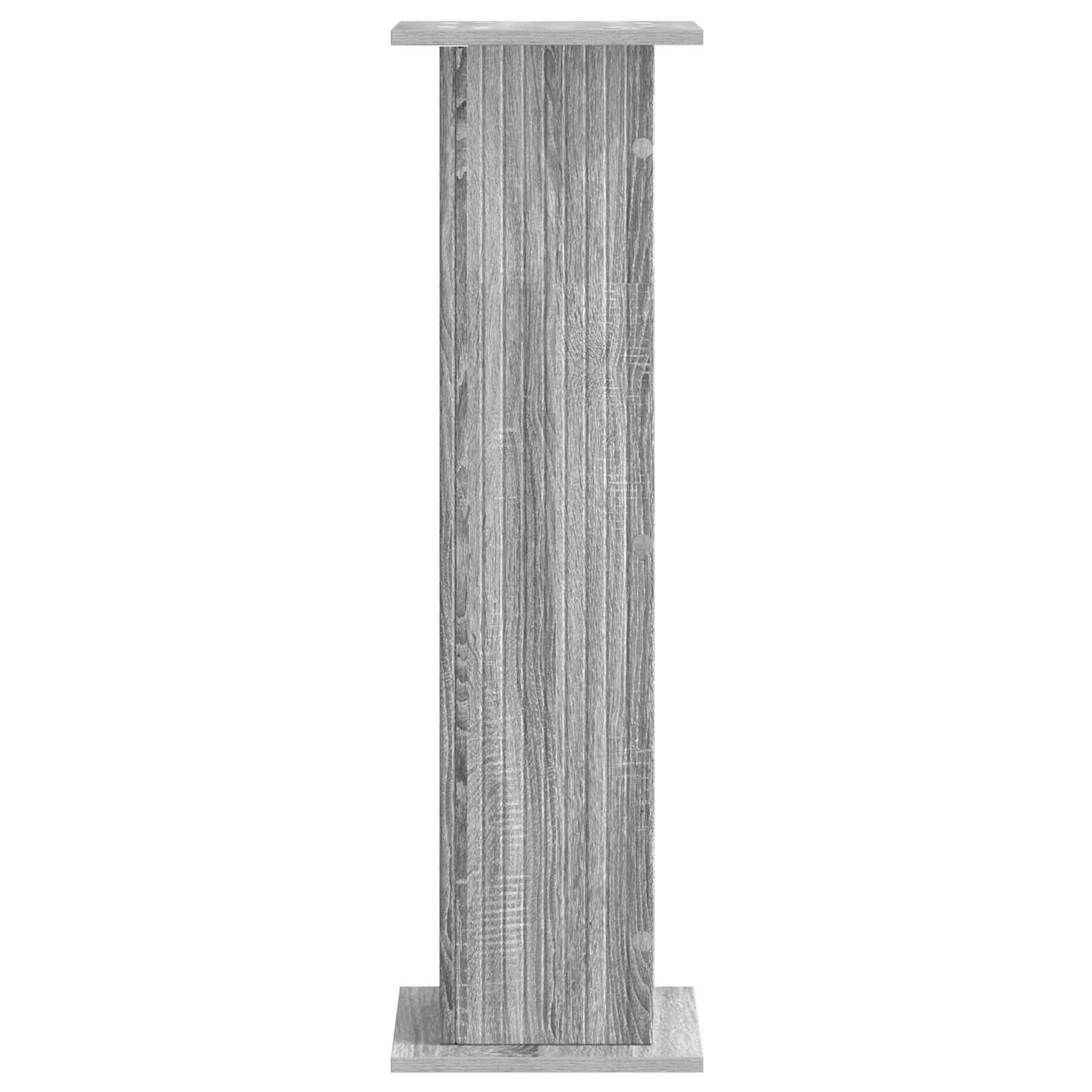 Augalų stovas 2 vnt. Pilka sonoma ąžuolo 30,5 x 30 x 100,5 cm Augalų stovas 2 vnt. Pilka sonoma ąžuolo 30,5 x 30 x 100,5 cm - Image 8