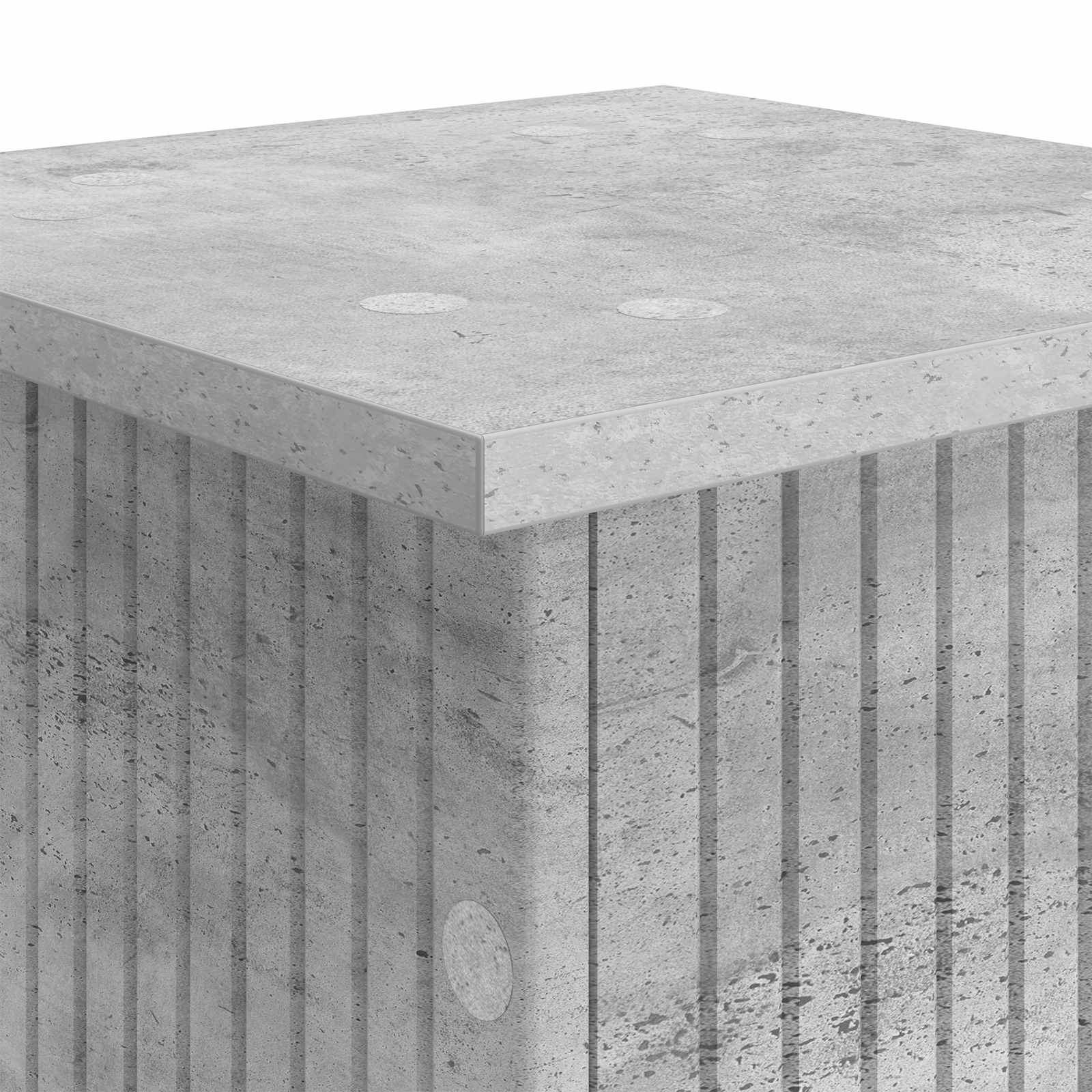 Augalų stovas Betono pilka 30,5 x 30 x 80,5 cm Apdirbta mediena Augalų stovas Betono pilka 30,5 x 30 x 80,5 cm Apdirbta mediena - Image 9