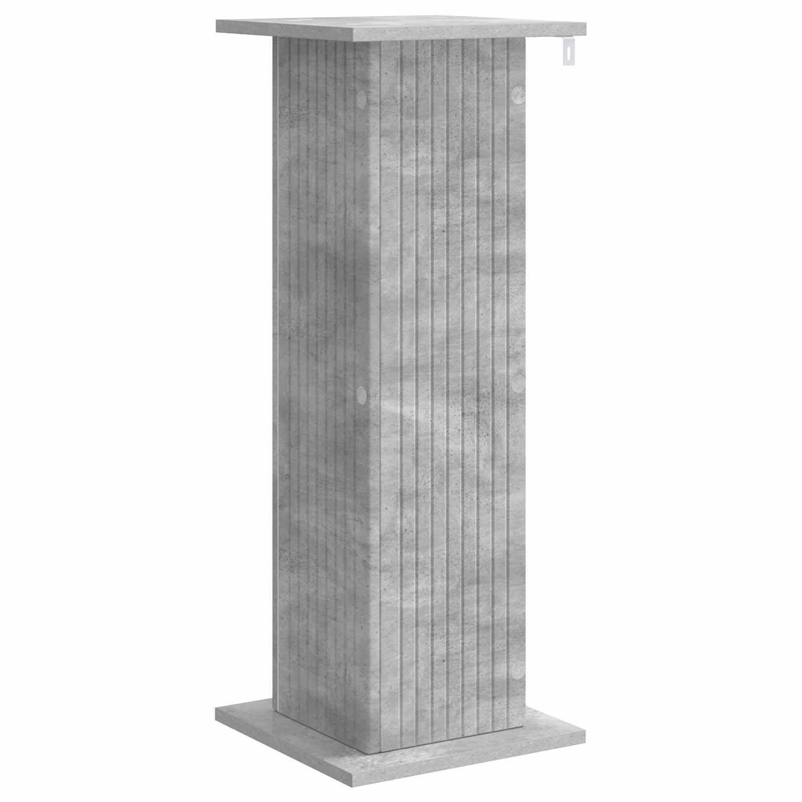 Augalų stovas Betono pilka 30,5 x 30 x 80,5 cm Apdirbta mediena Augalų stovas Betono pilka 30,5 x 30 x 80,5 cm Apdirbta mediena - Image 8