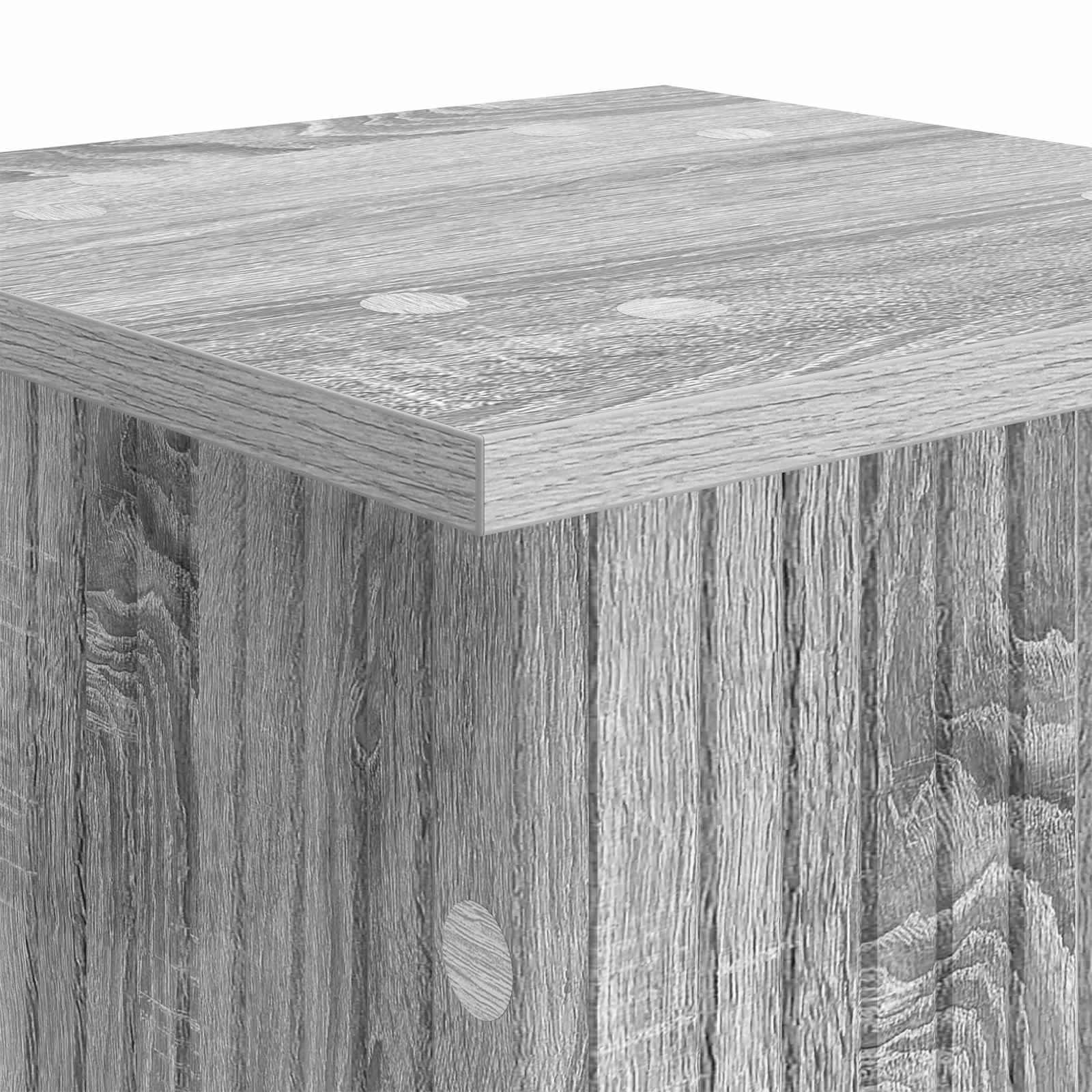 Augalų stovas 2 vnt. Pilka sonoma ąžuolo 30,5 x 30 x 80,5 cm Augalų stovas 2 vnt. Pilka sonoma ąžuolo 30,5 x 30 x 80,5 cm - Image 10