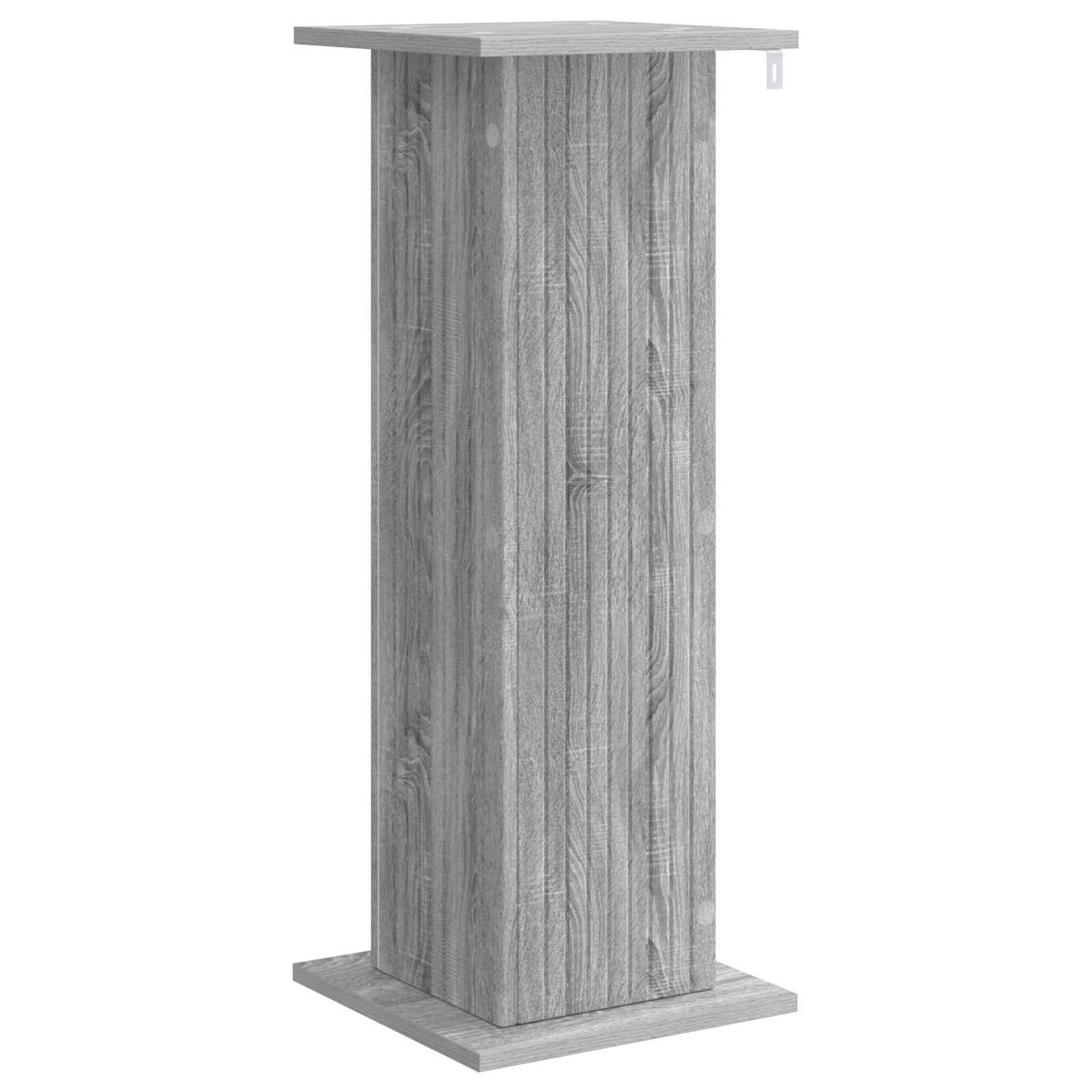 Augalų stovas 2 vnt. Pilka sonoma ąžuolo 30,5 x 30 x 80,5 cm Augalų stovas 2 vnt. Pilka sonoma ąžuolo 30,5 x 30 x 80,5 cm - Image 9