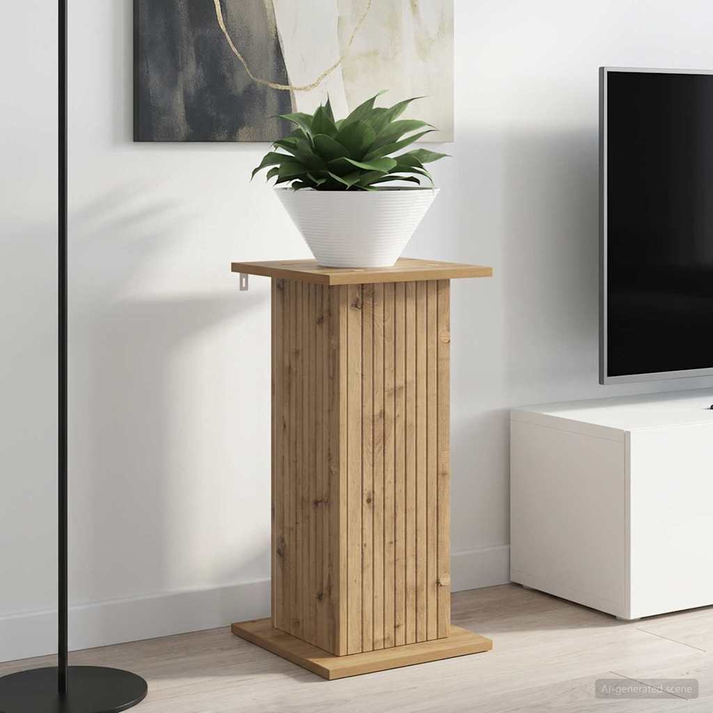 Augalų stovas Artisano ąžuolo 30,5 x 30 x 60,5 cm Augalų stovas Artisano ąžuolo 30,5 x 30 x 60,5 cm - Image 3