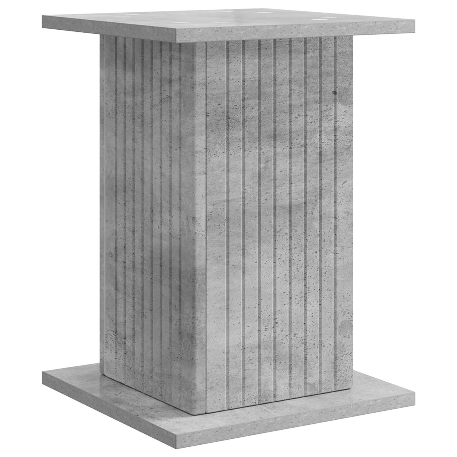 Augalų stovas Betono pilka 30,5 x 30 x 43 cm Apdirbta mediena Augalų stovas Betono pilka 30,5 x 30 x 43 cm Apdirbta mediena - Image 3