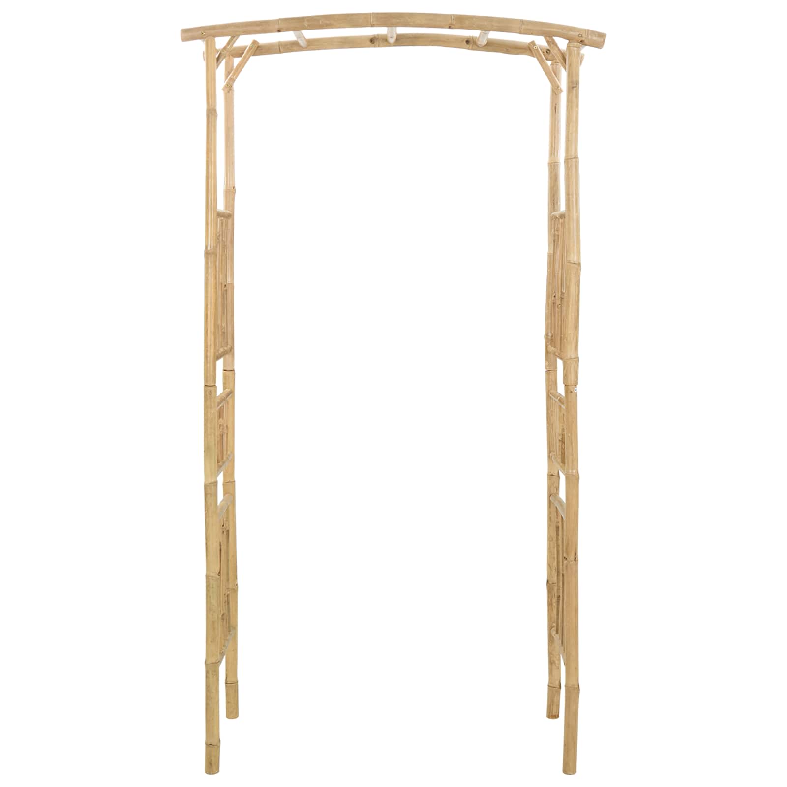 Sodo arka Natūrali 110 x 40 x 205 cm Bambukas Sodo arka Natūrali 110 x 40 x 205 cm Bambukas - Image 4