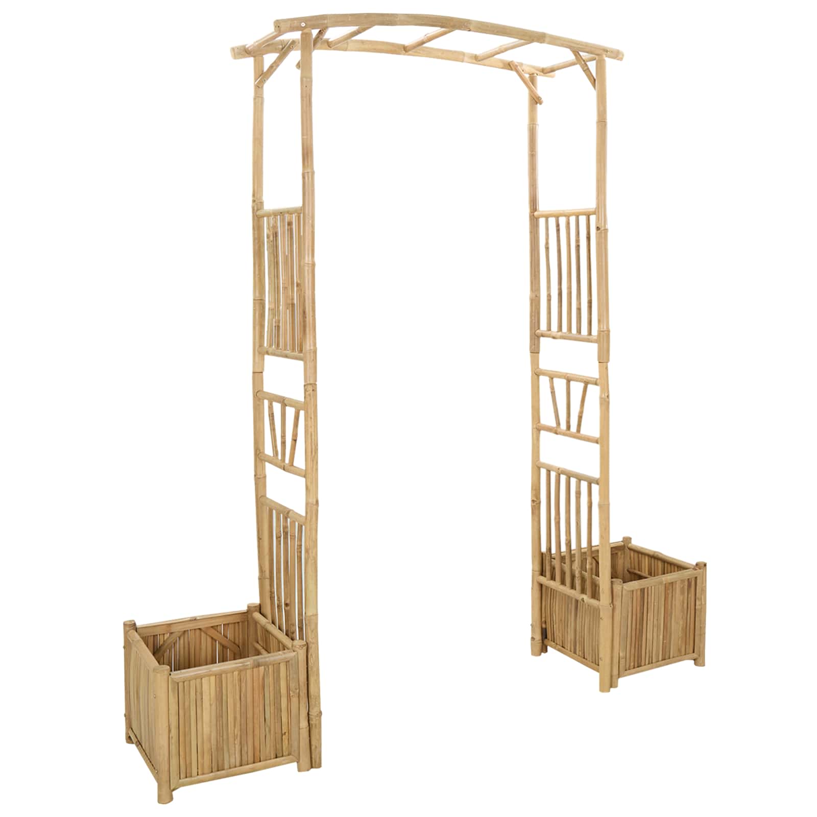 Sodo arka Natūrali 177 x 40 x 205 cm Bambukas Sodo arka Natūrali 177 x 40 x 205 cm Bambukas - Image 3