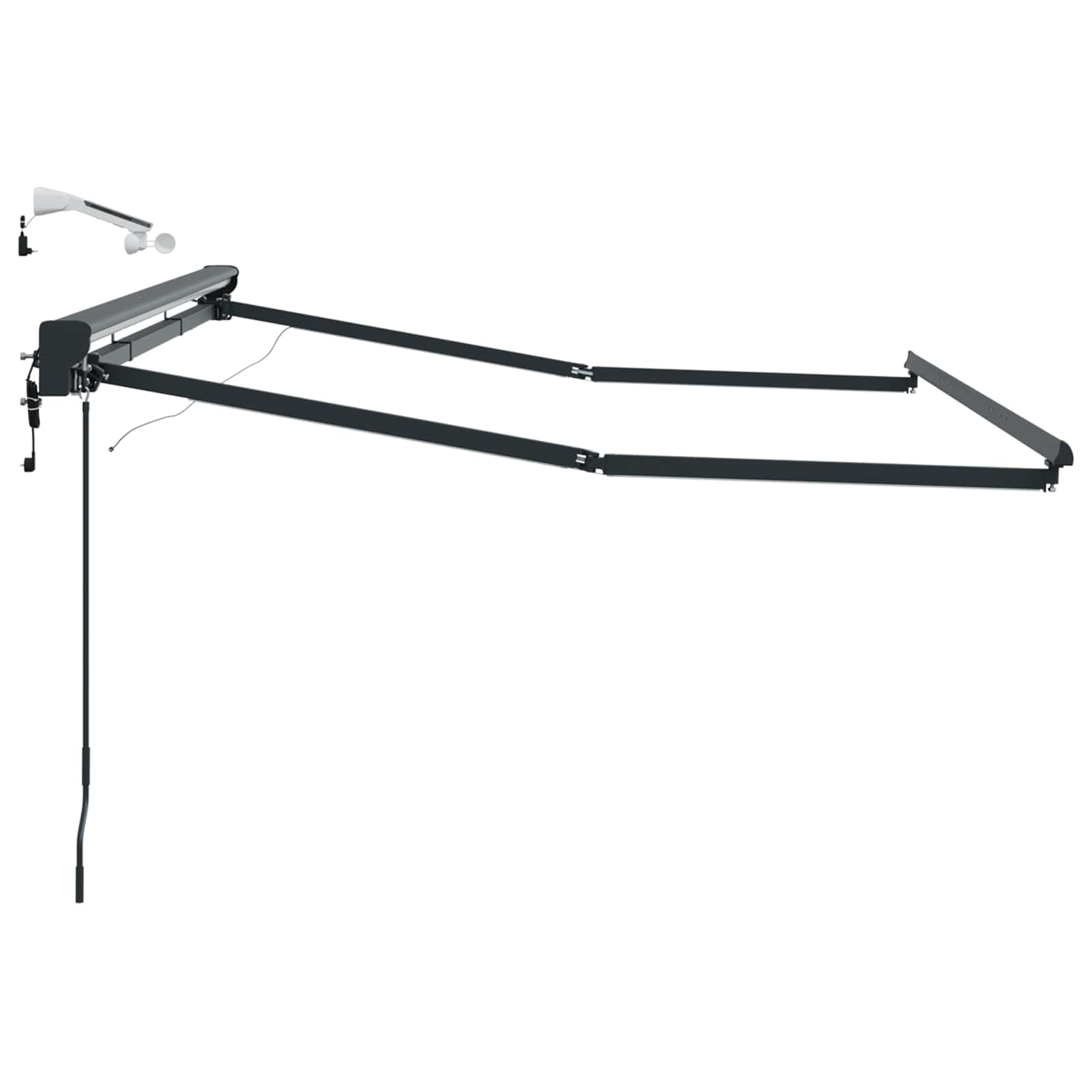 Elektrinė markizė su LED apšvietimu Antracitas 3,5 x 2 m Elektrinė markizė su LED apšvietimu Antracitas 3,5 x 2 m - Image 7