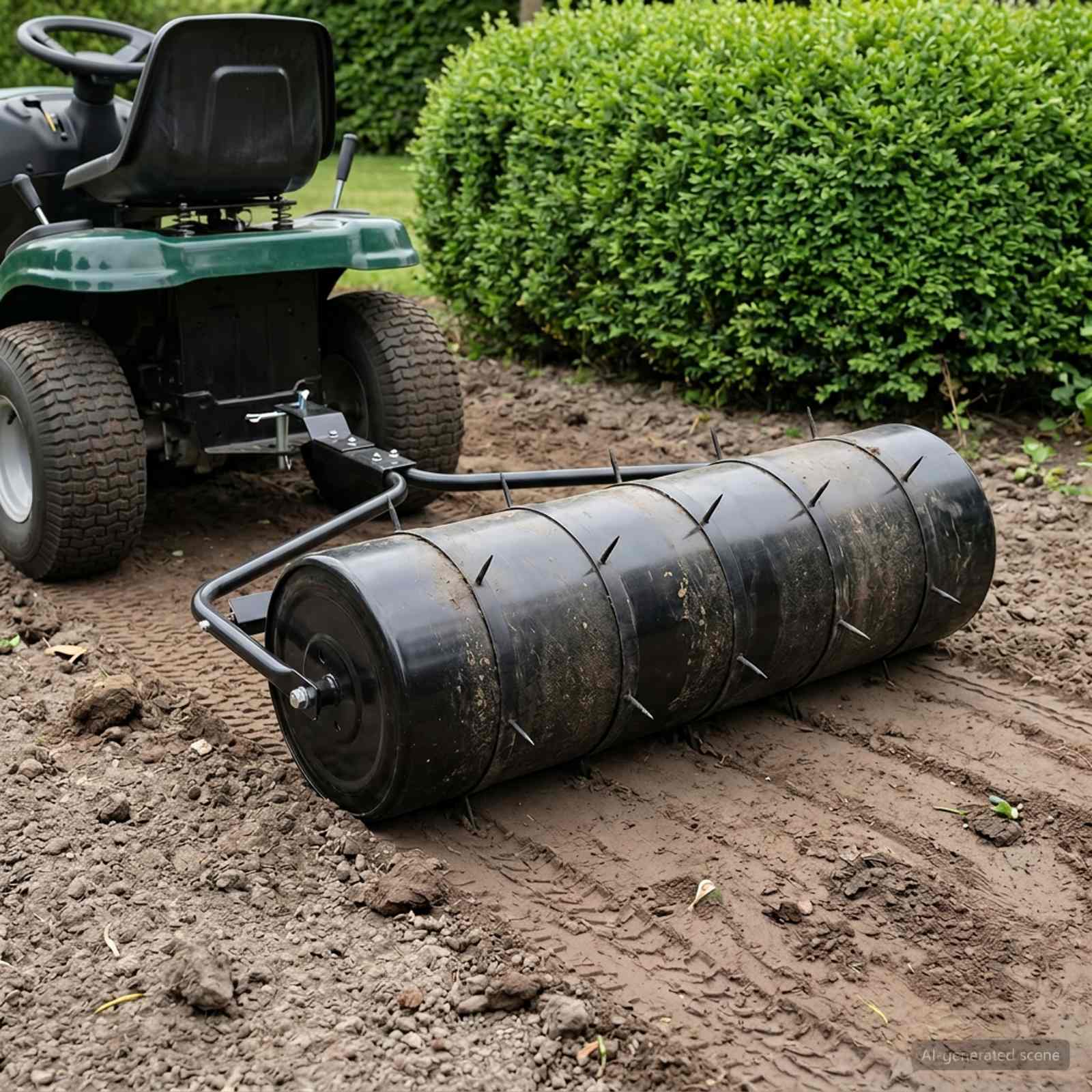 Sodo vejos ritinėlis su aeratorių spaustukais Ø 30 x 90 cm Sodo vejos ritinėlis su aeratorių spaustukais Ø 30 x 90 cm - Image 2
