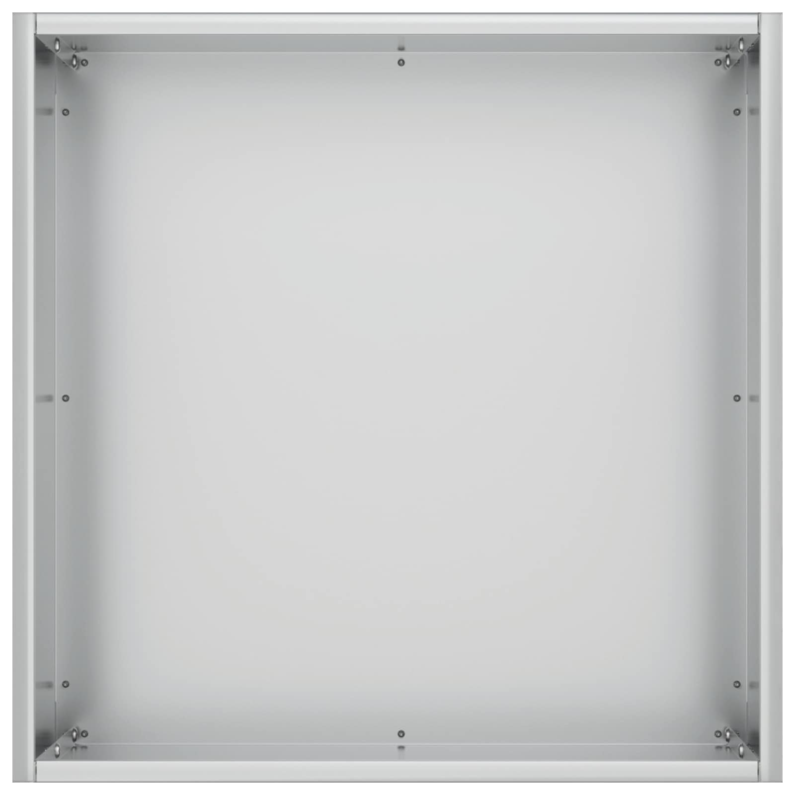Sodo vazonas Sidabrinė 20 x 20 x 20 cm Galvanizuotas plienas Sodo vazonas Sidabrinė 20 x 20 x 20 cm Galvanizuotas plienas - Image 5