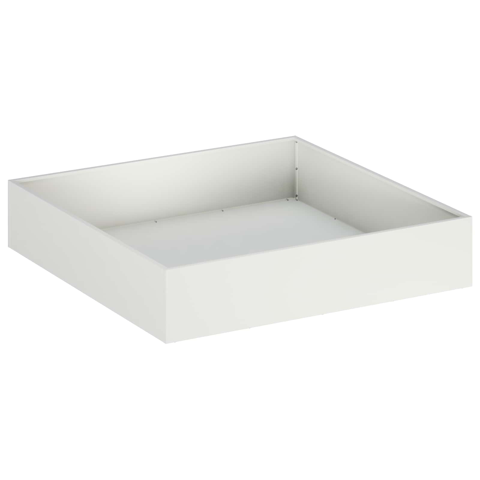 Sodo vazonas Balta 100 x 100 x 20 cm Šaltai valcuotas plienas Sodo vazonas Balta 100 x 100 x 20 cm Šaltai valcuotas plienas - Image 3
