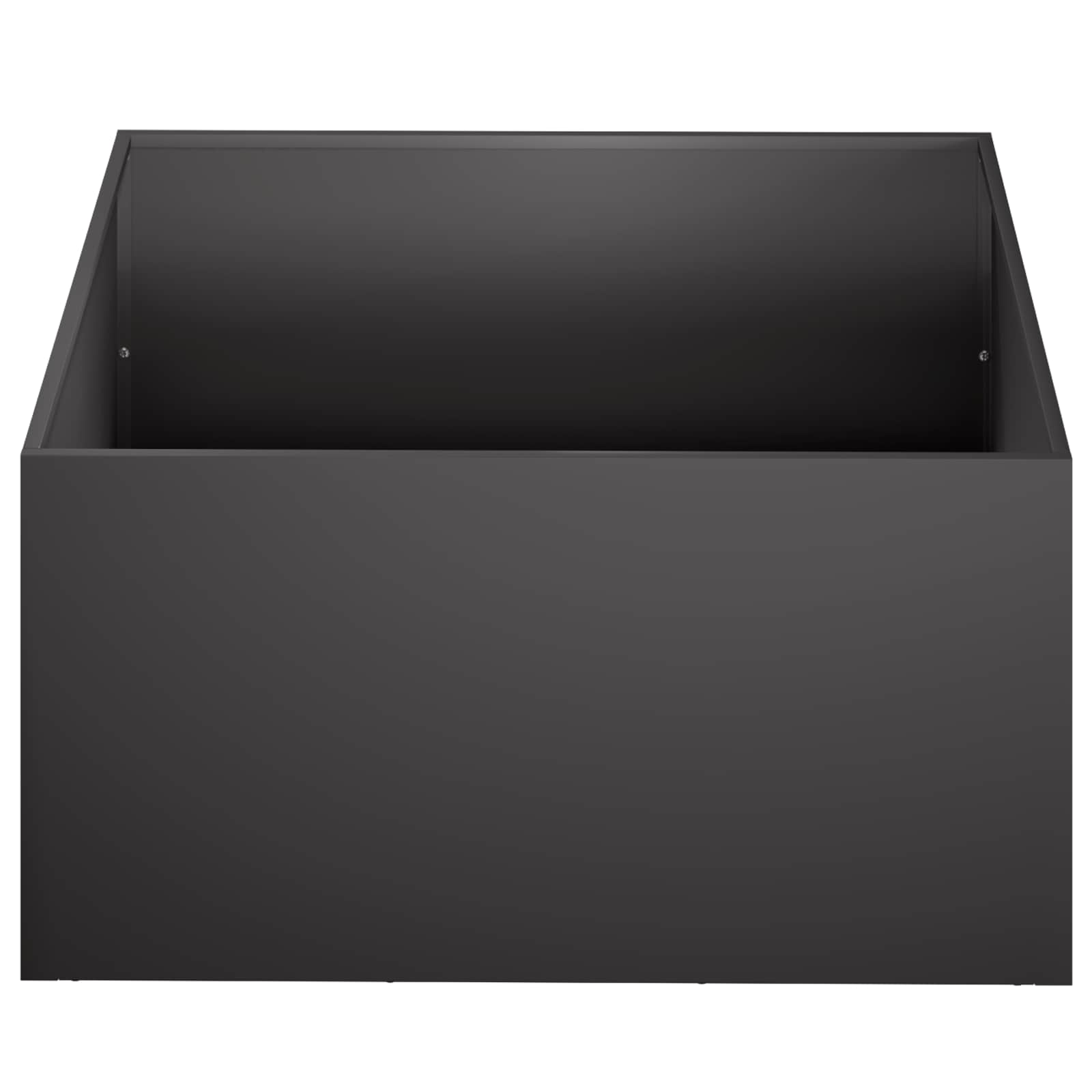 Sodo vazonas Juoda 60 x 60 x 30 cm Šaltai valcuotas plienas Sodo vazonas Juoda 60 x 60 x 30 cm Šaltai valcuotas plienas - Image 4