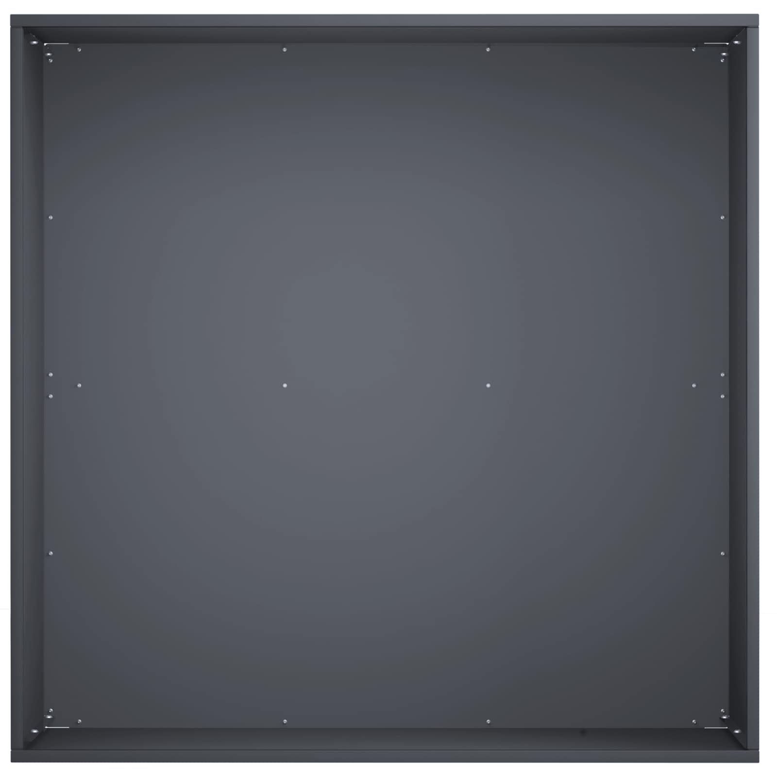 Sodo vazonas Antracito 60 x 60 x 30 cm Šaltai valcuotas plienas Sodo vazonas Antracito 60 x 60 x 30 cm Šaltai valcuotas plienas - Image 5