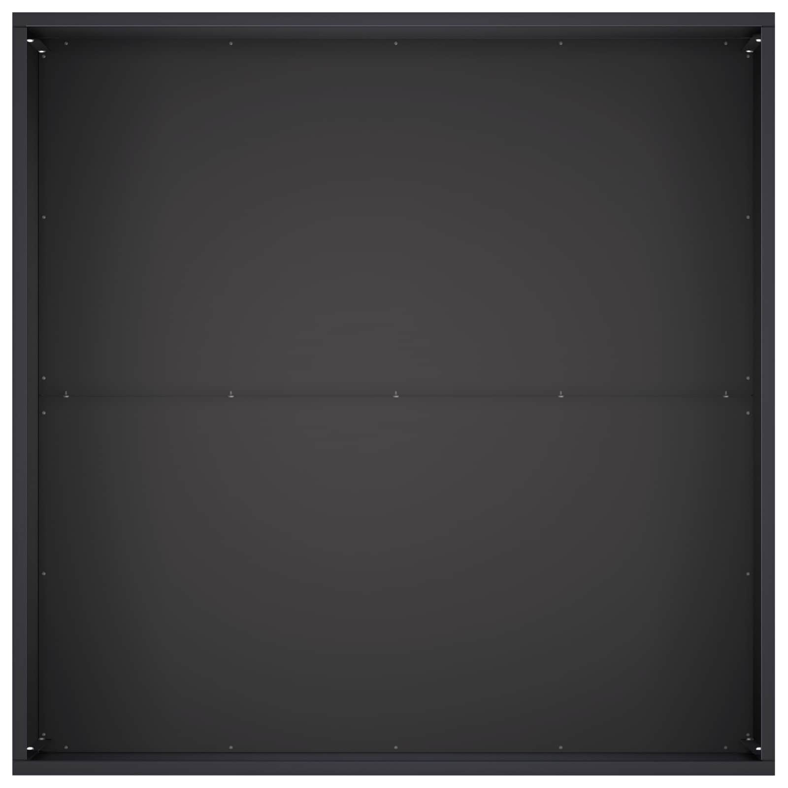 Sodo vazonas Juoda 80 x 80 x 40 cm Šaltai valcuotas plienas Sodo vazonas Juoda 80 x 80 x 40 cm Šaltai valcuotas plienas - Image 5