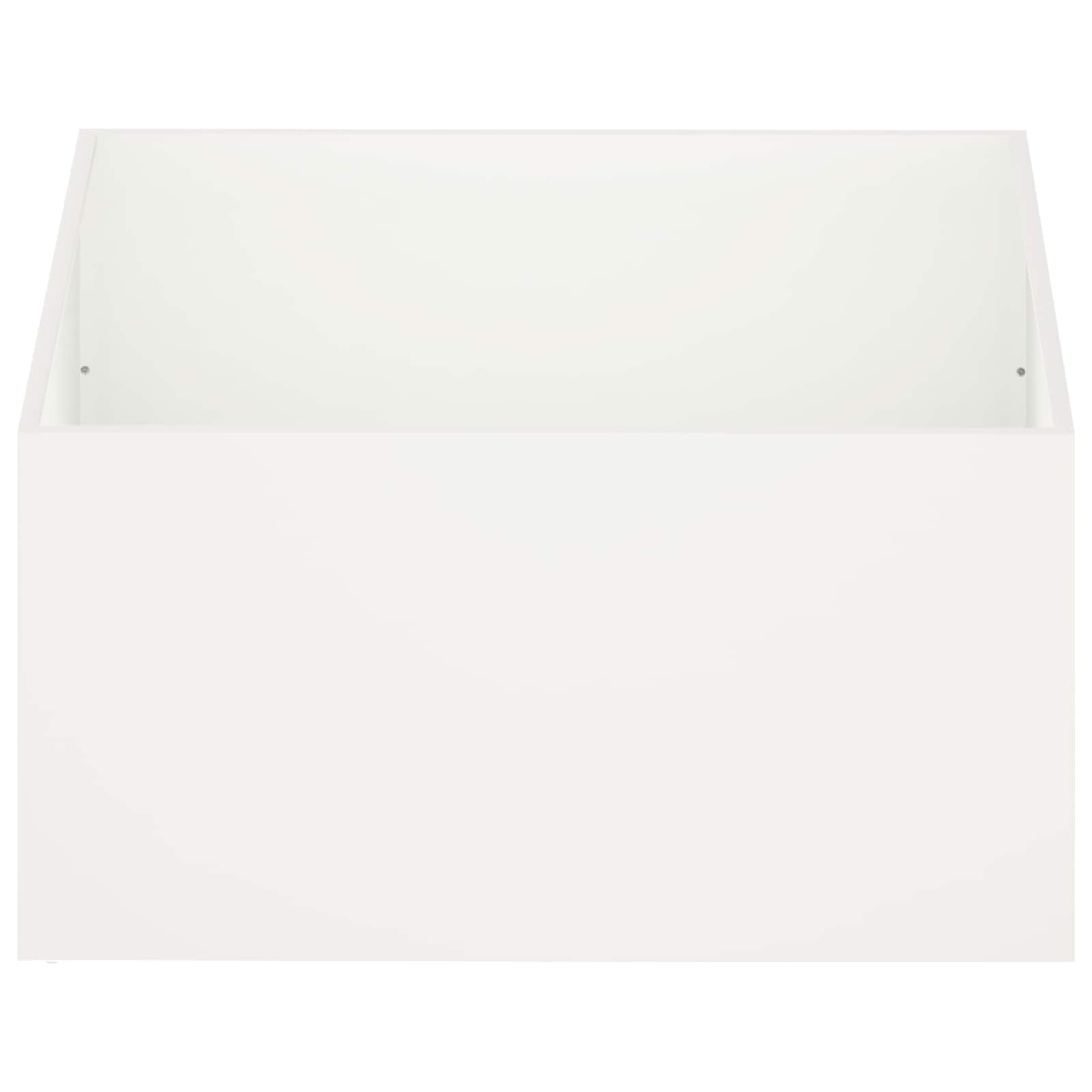 Sodo vazonas 2 vnt. Balta 80 x 80 x 40 cm Sodo vazonas 2 vnt. Balta 80 x 80 x 40 cm - Image 5