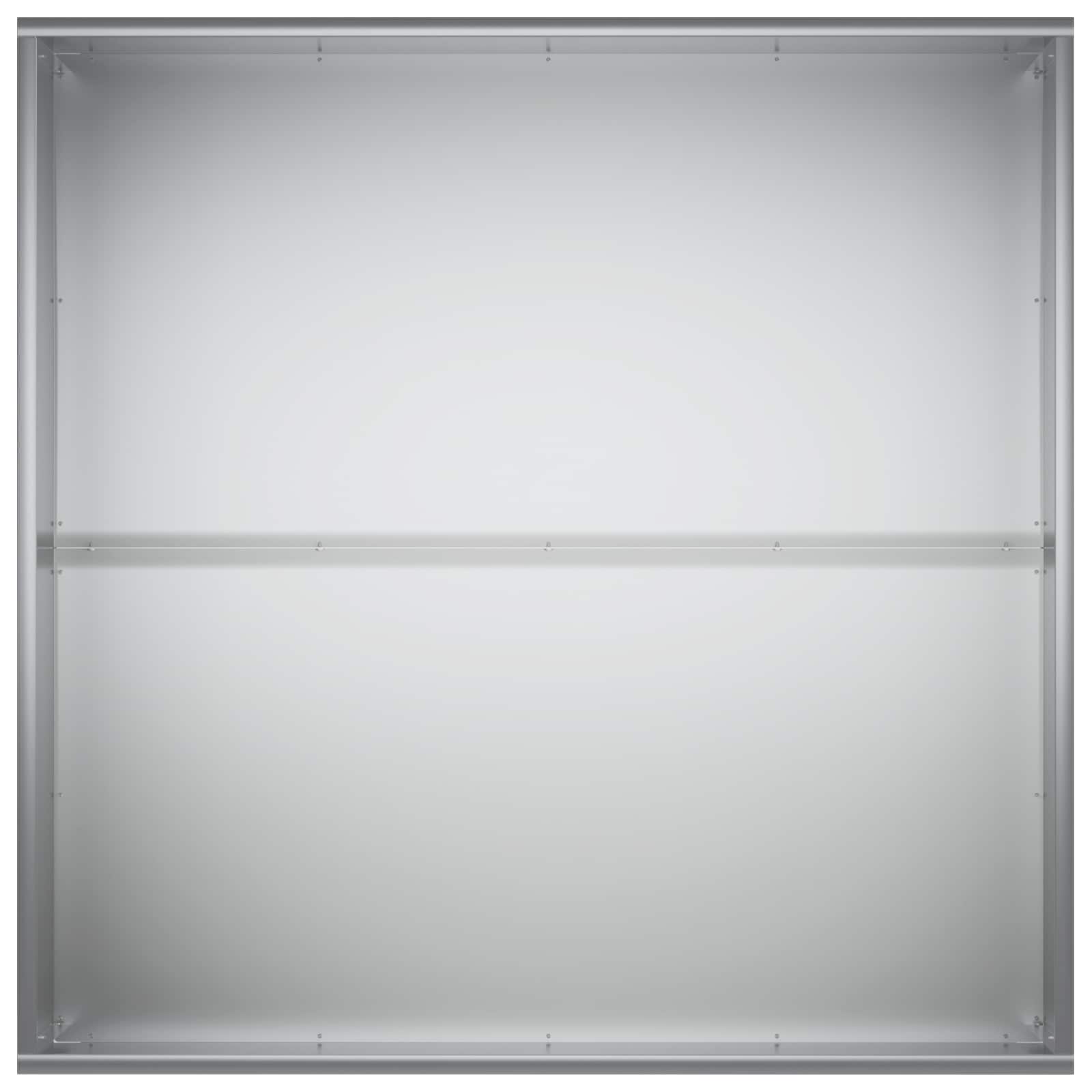 Sodo vazonas Sidabrinė 100 x 100 x 40 cm Galvanizuotas plienas Sodo vazonas Sidabrinė 100 x 100 x 40 cm Galvanizuotas plienas - Image 5