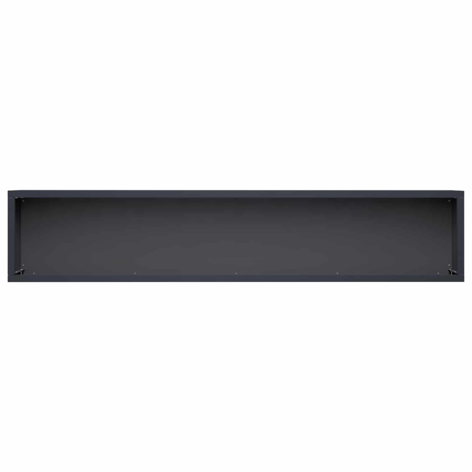 Sodo vazonas Antracito 80 x 20 x 20 cm Šaltai valcuotas plienas Sodo vazonas Antracito 80 x 20 x 20 cm Šaltai valcuotas plienas - Image 5