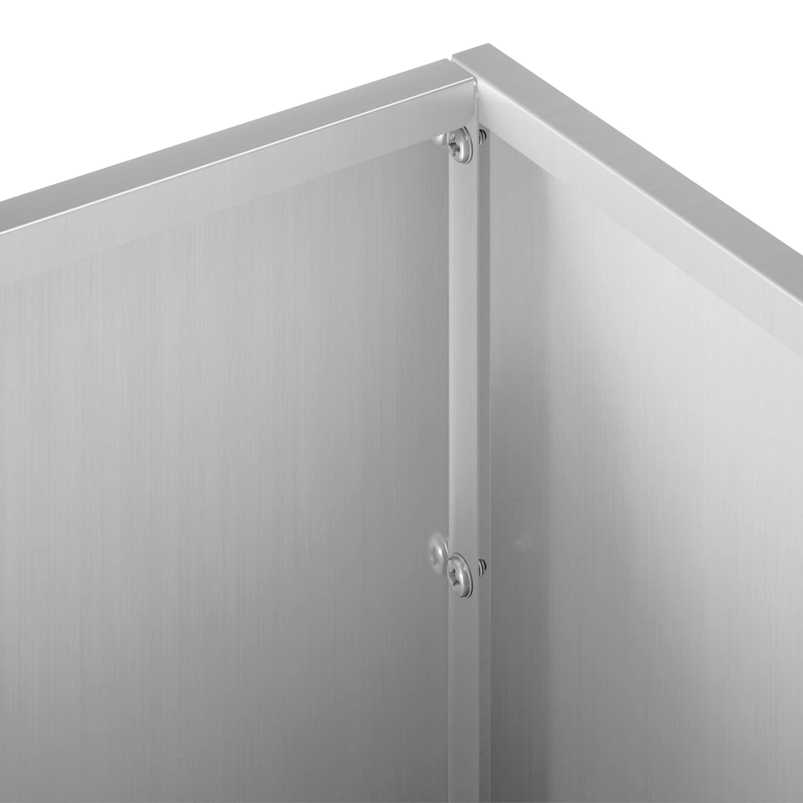 Sodo vazonas Sidabrinė 100 x 20 x 20 cm Galvanizuotas plienas Sodo vazonas Sidabrinė 100 x 20 x 20 cm Galvanizuotas plienas - Image 6