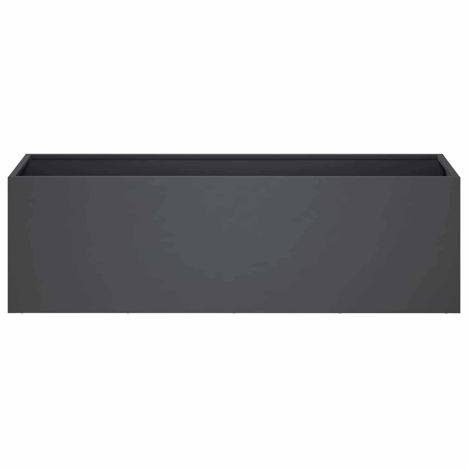 Sodo vazonas Antracito 80 x 30 x 30 cm Šaltai valcuotas plienas Sodo vazonas Antracito 80 x 30 x 30 cm Šaltai valcuotas plienas - Image 4