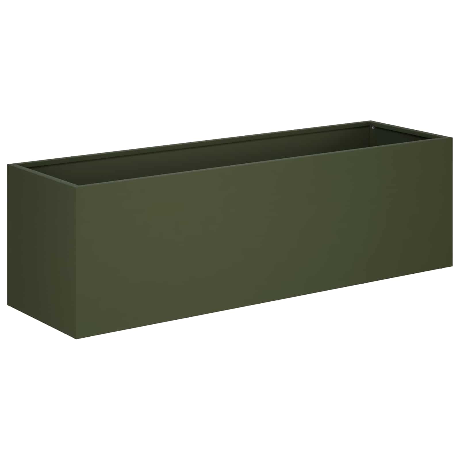 Sodo vazonas Alyvuogių žalia 80 x 30 x 30 cm Sodo vazonas Alyvuogių žalia 80 x 30 x 30 cm - Image 3