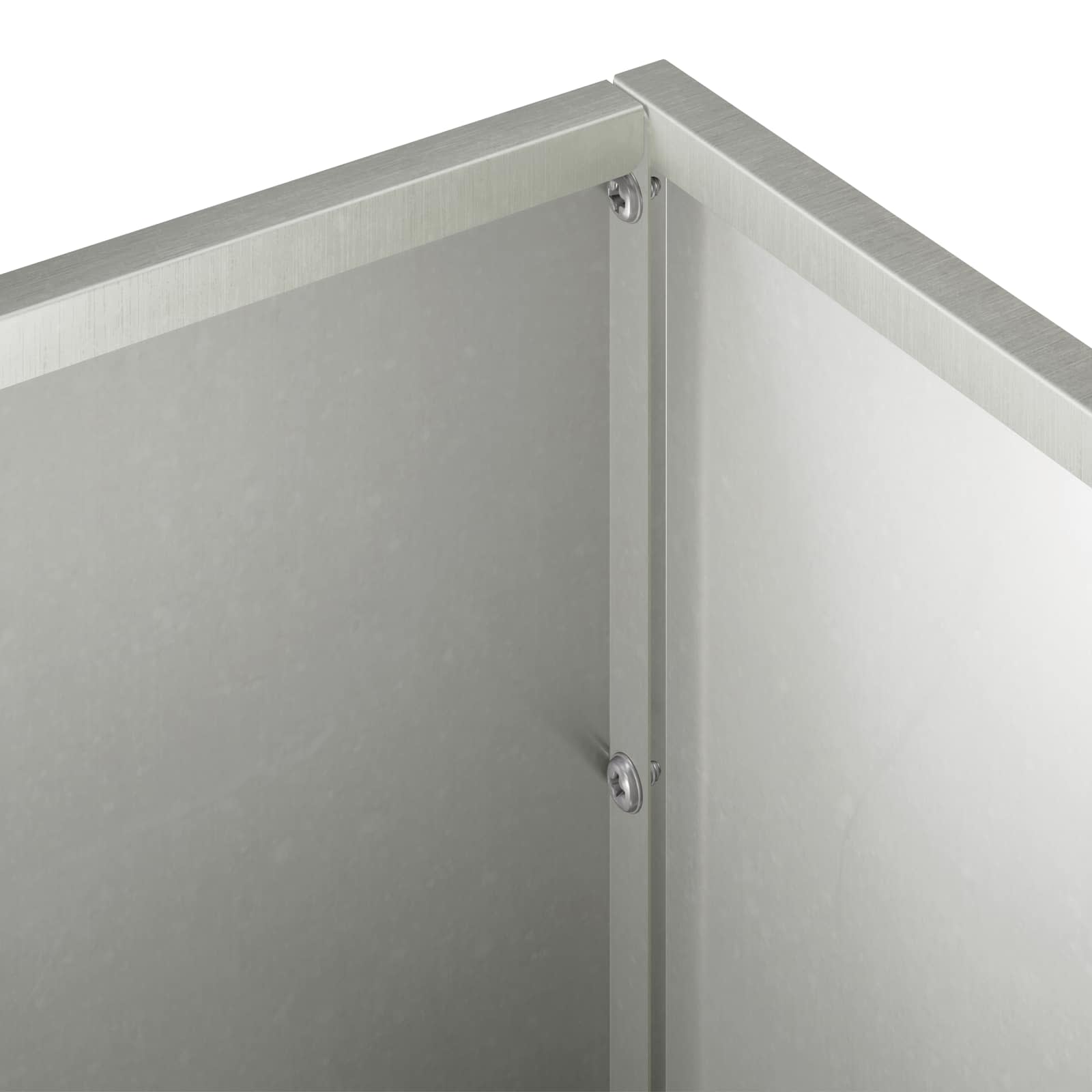 Sodo vazonas Sidabrinė 100 x 30 x 30 cm Nerūdijantis plienas Sodo vazonas Sidabrinė 100 x 30 x 30 cm Nerūdijantis plienas - Image 6
