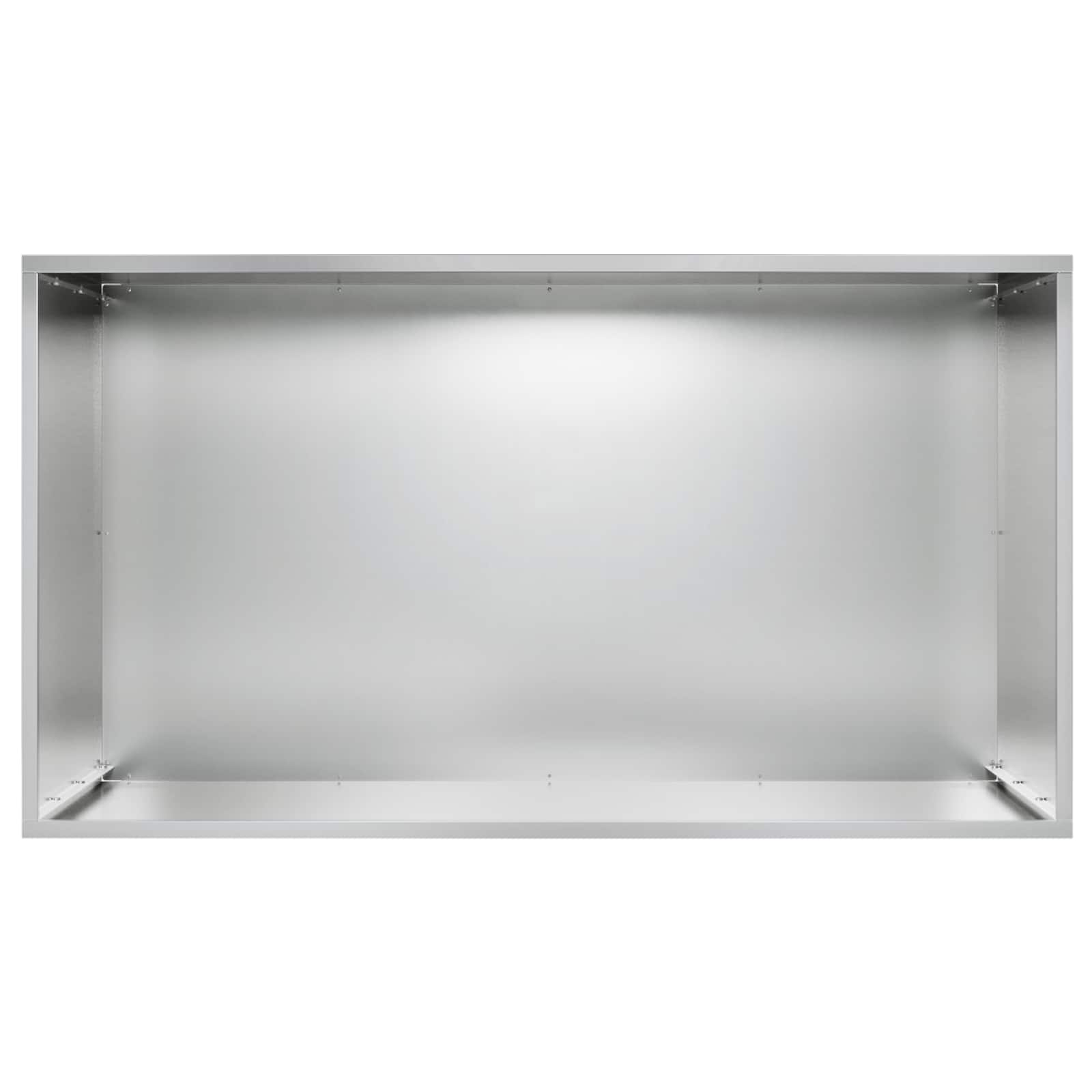 Sodo vazonas Sidabrinė 80 x 50 x 50 cm Galvanizuotas plienas Sodo vazonas Sidabrinė 80 x 50 x 50 cm Galvanizuotas plienas - Image 5