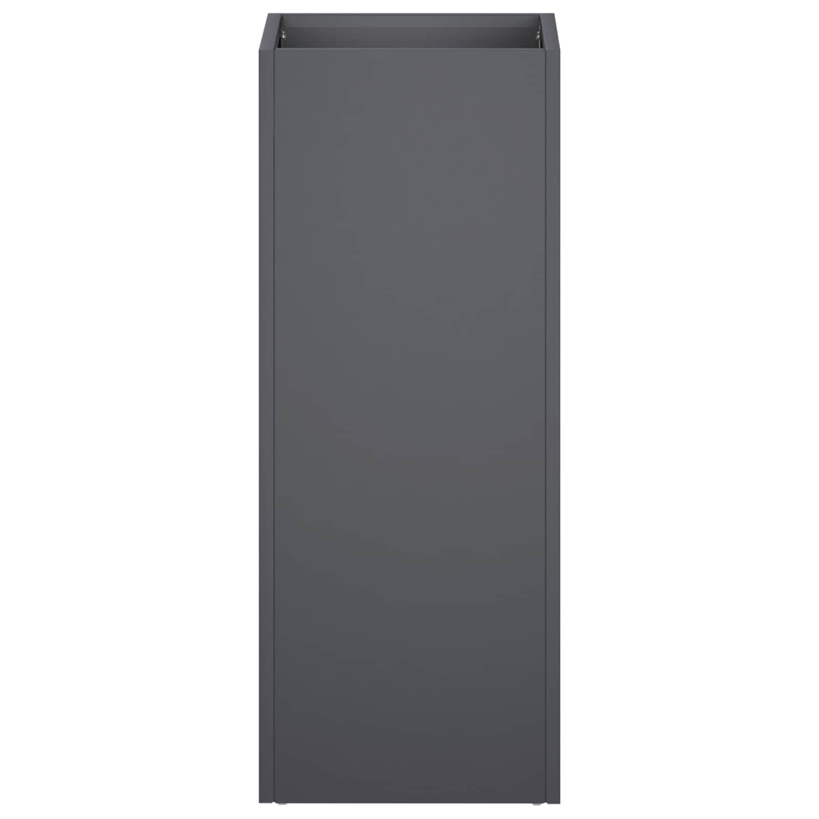 Sodo vazonas Antracito 20 x 20 x 50 cm Šaltai valcuotas plienas Sodo vazonas Antracito 20 x 20 x 50 cm Šaltai valcuotas plienas - Image 4