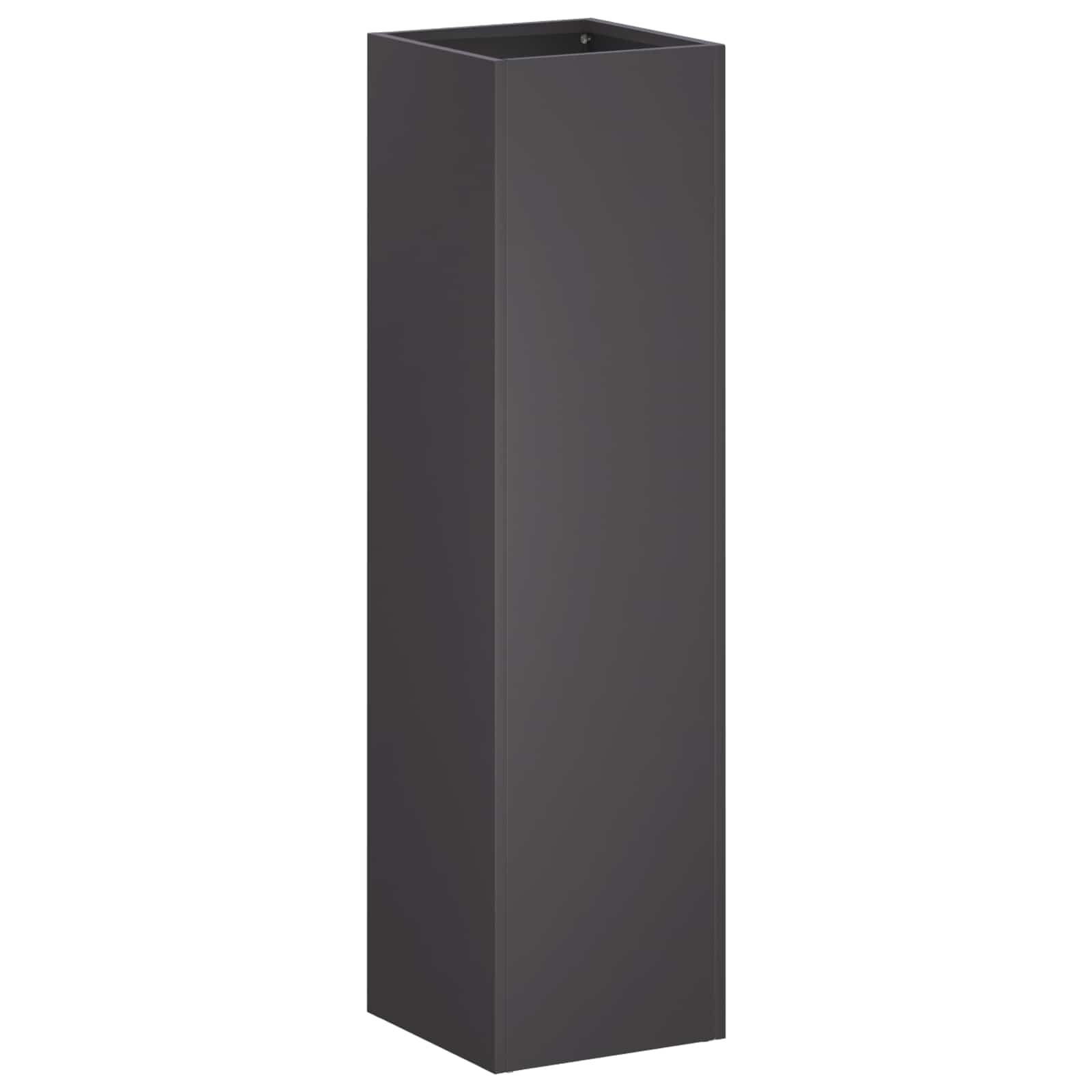 Sodo vazonas Juoda 20 x 20 x 75 cm Šaltai valcuotas plienas Sodo vazonas Juoda 20 x 20 x 75 cm Šaltai valcuotas plienas - Image 3