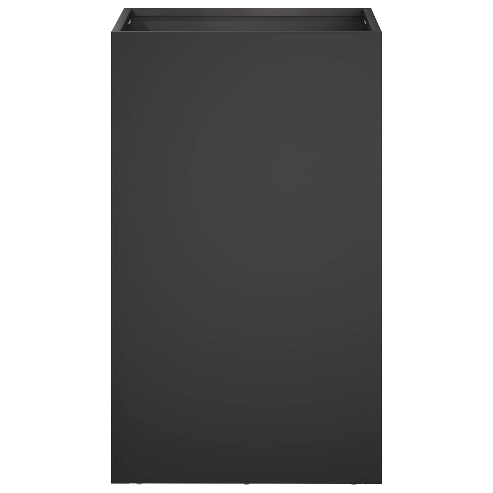 Sodo vazonas Juoda 30 x 30 x 40 cm Šaltai valcuotas plienas Sodo vazonas Juoda 30 x 30 x 40 cm Šaltai valcuotas plienas - Image 4