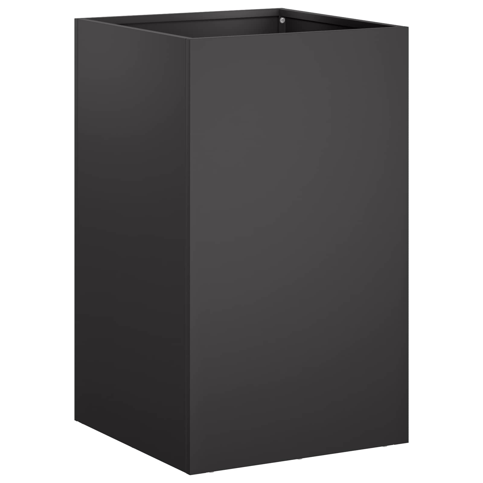 Sodo vazonas Juoda 30 x 30 x 50 cm Šaltai valcuotas plienas Sodo vazonas Juoda 30 x 30 x 50 cm Šaltai valcuotas plienas - Image 3