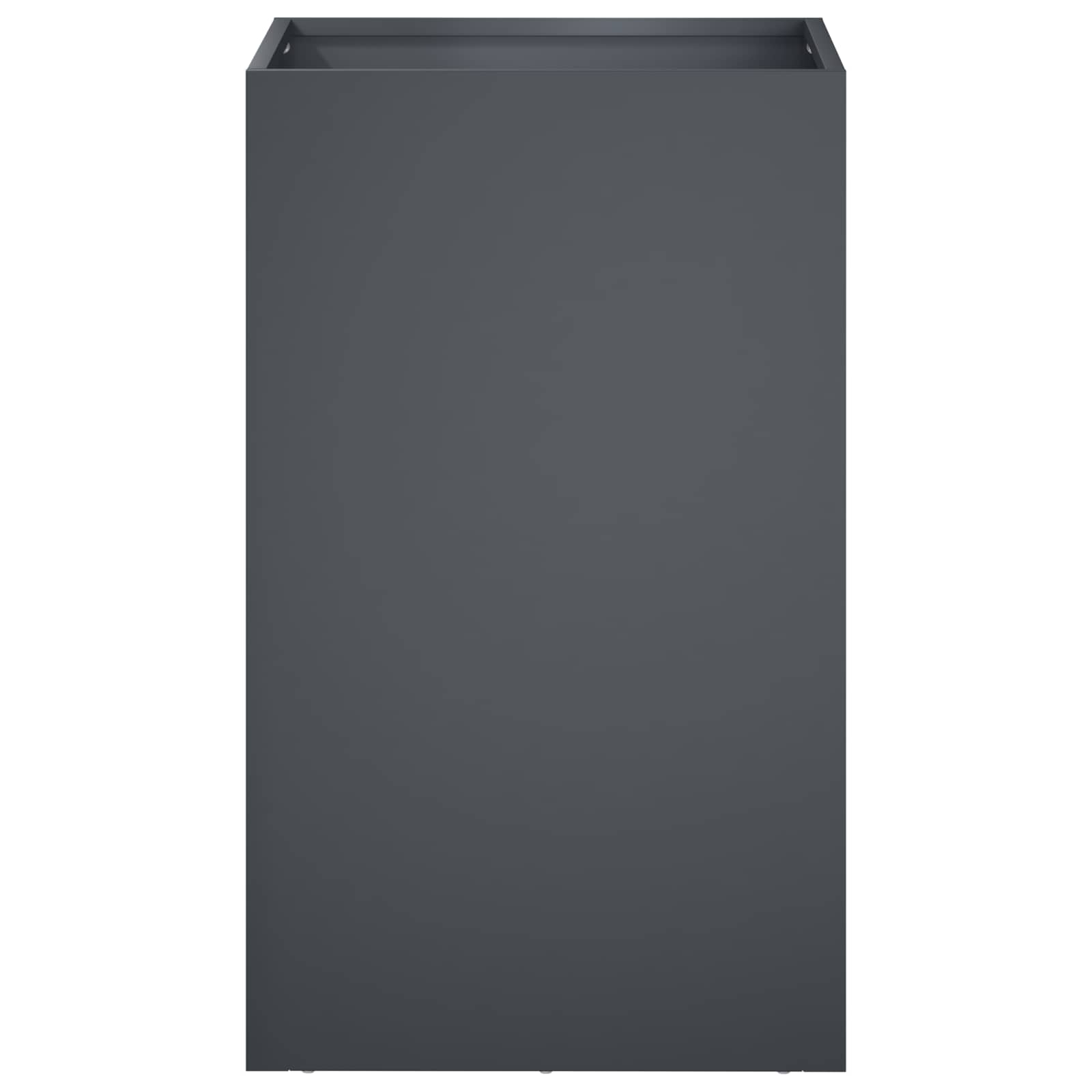 Sodo vazonas Antracito 30 x 30 x 50 cm Šaltai valcuotas plienas Sodo vazonas Antracito 30 x 30 x 50 cm Šaltai valcuotas plienas - Image 4
