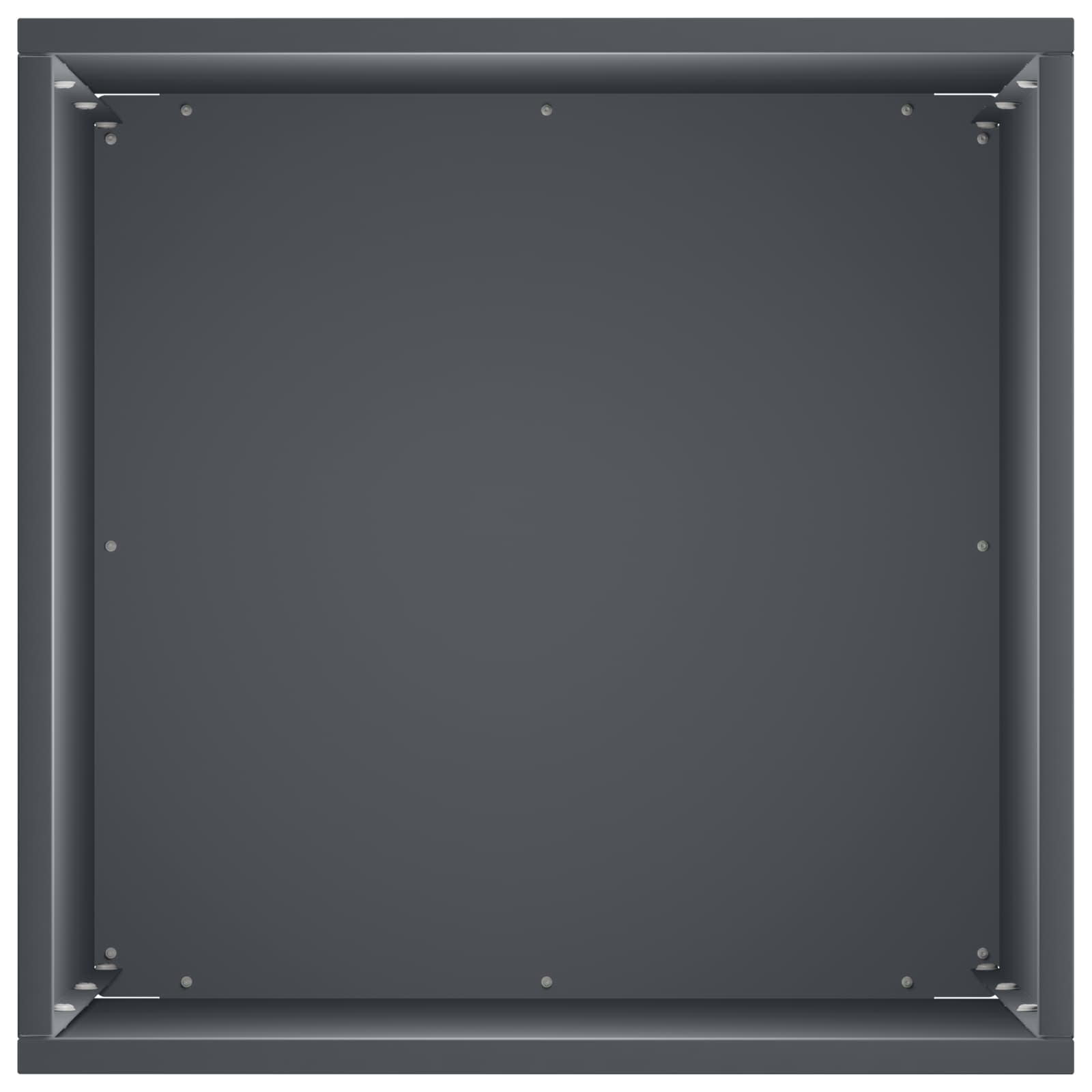 Sodo vazonas Antracito 30 x 30 x 50 cm Šaltai valcuotas plienas Sodo vazonas Antracito 30 x 30 x 50 cm Šaltai valcuotas plienas - Image 5