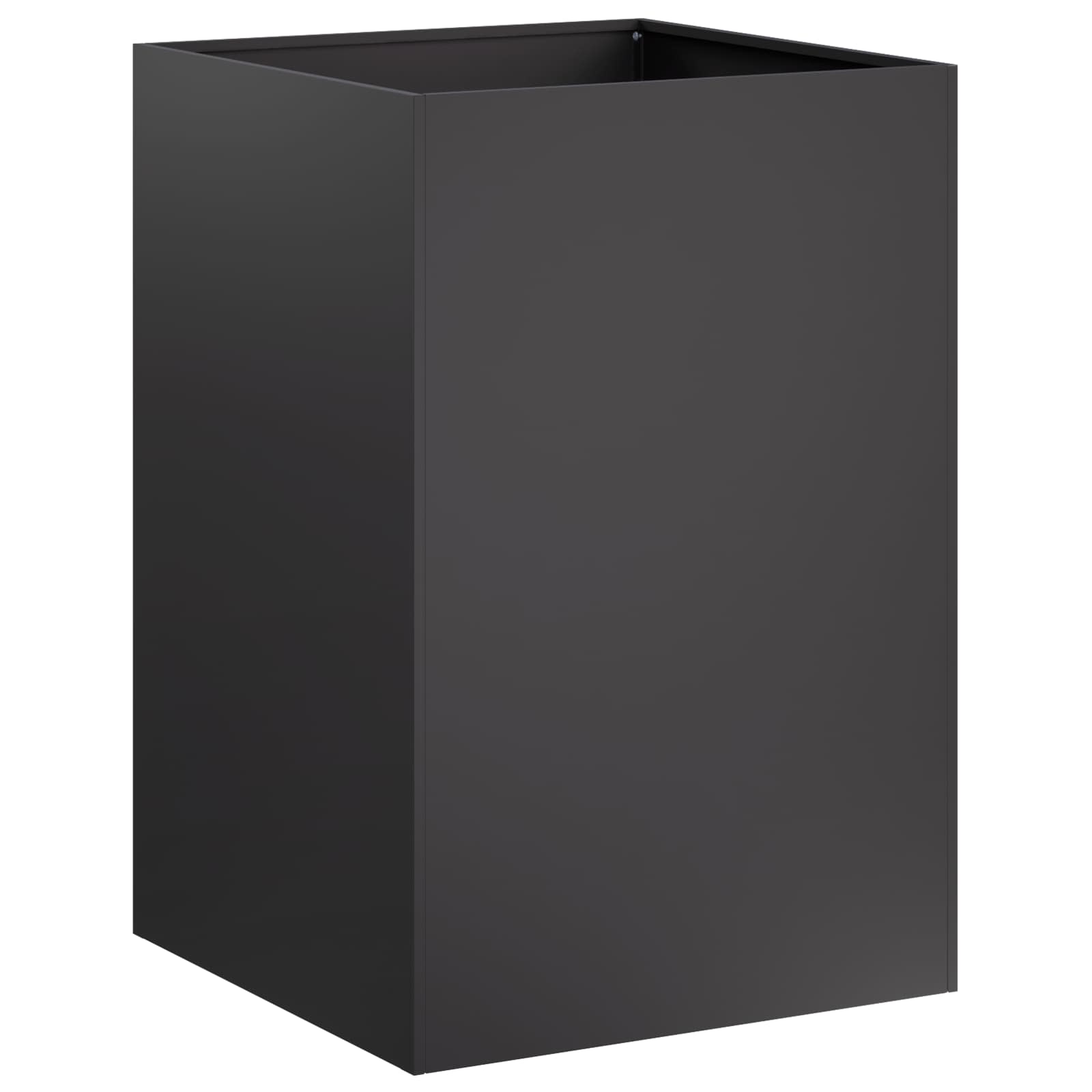 Sodo vazonas Juoda 40 x 40 x 75 cm Šaltai valcuotas plienas Sodo vazonas Juoda 40 x 40 x 75 cm Šaltai valcuotas plienas - Image 3