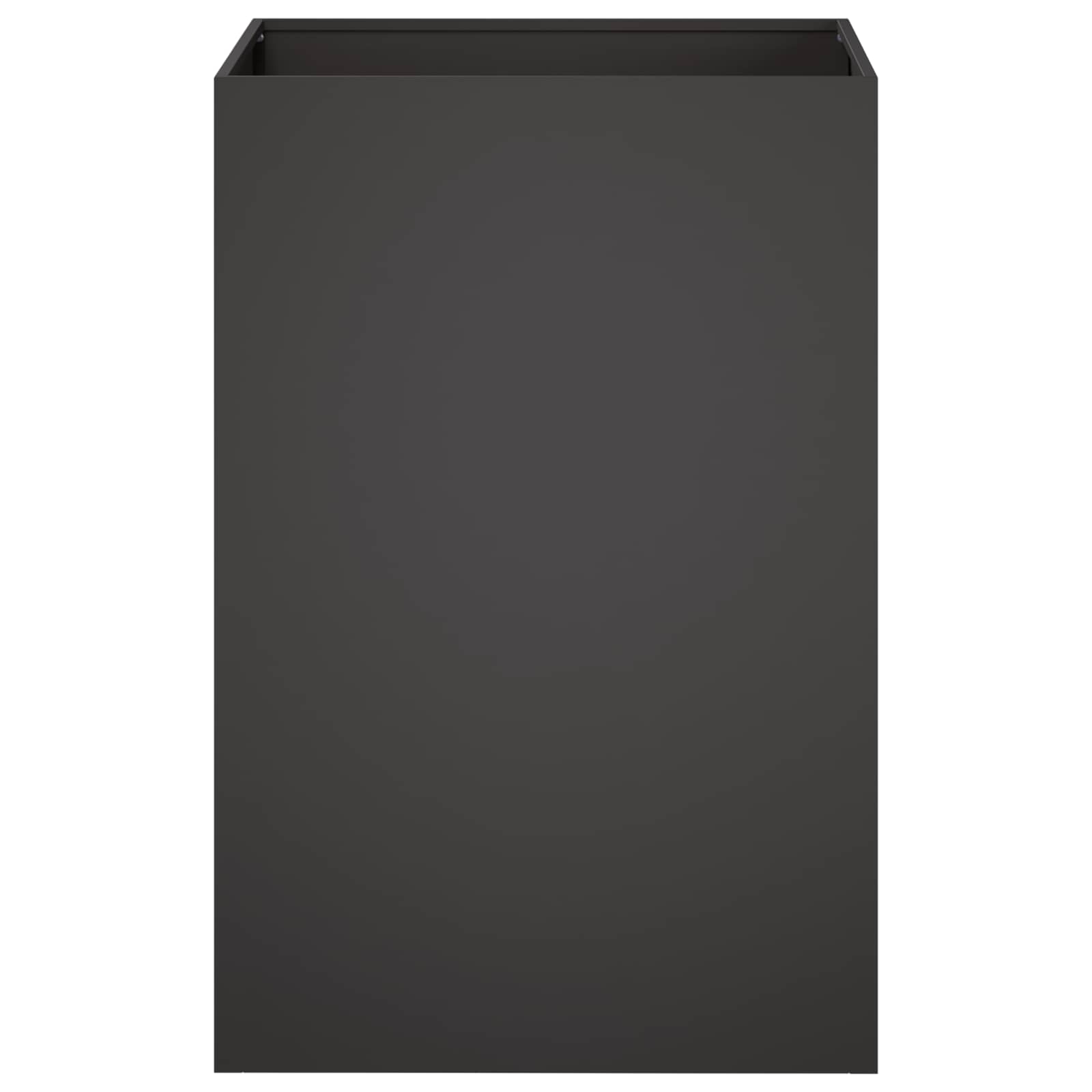 Sodo vazonas Juoda 40 x 40 x 75 cm Šaltai valcuotas plienas Sodo vazonas Juoda 40 x 40 x 75 cm Šaltai valcuotas plienas - Image 4