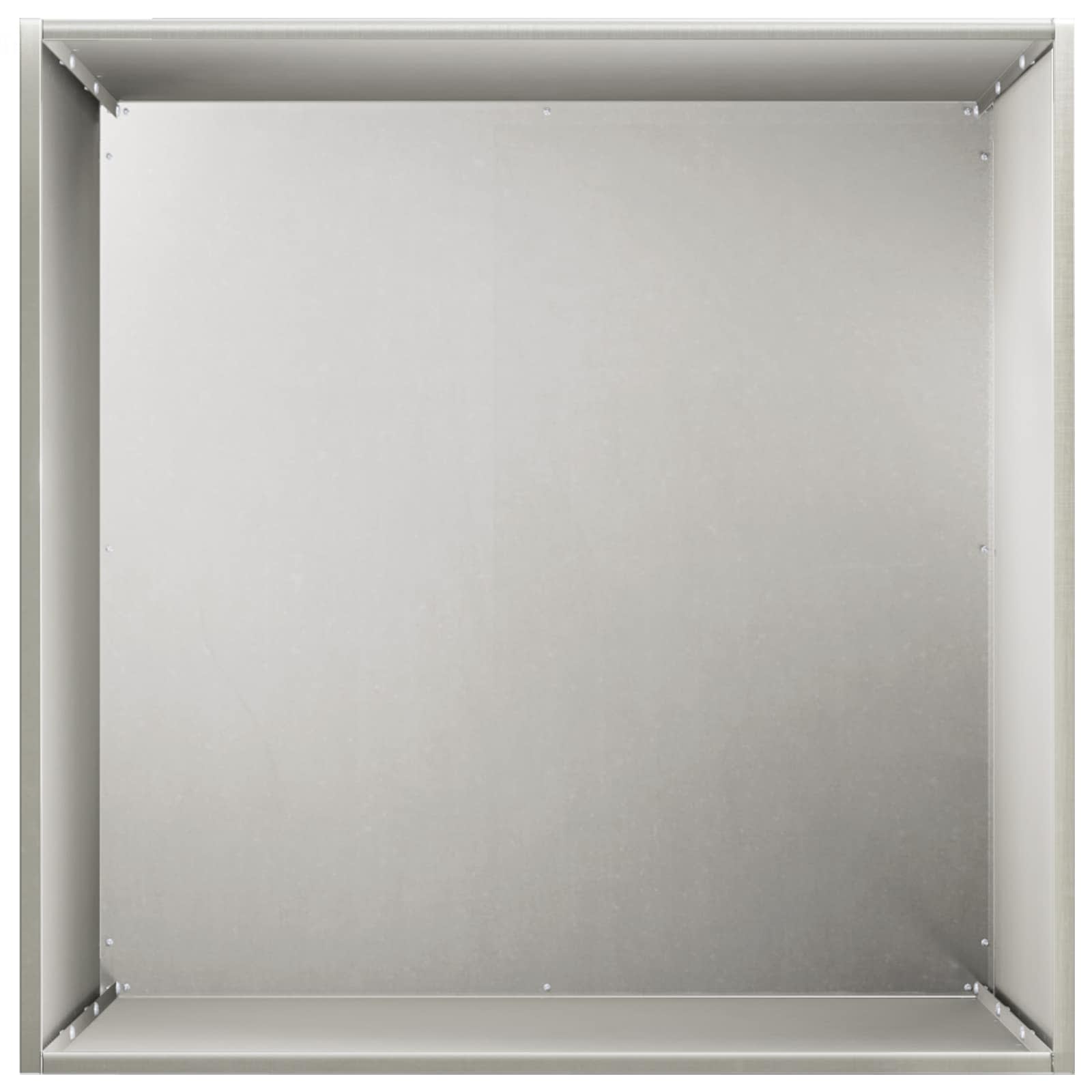 Sodo vazonas Sidabrinė 40 x 40 x 75 cm Nerūdijantis plienas Sodo vazonas Sidabrinė 40 x 40 x 75 cm Nerūdijantis plienas - Image 5