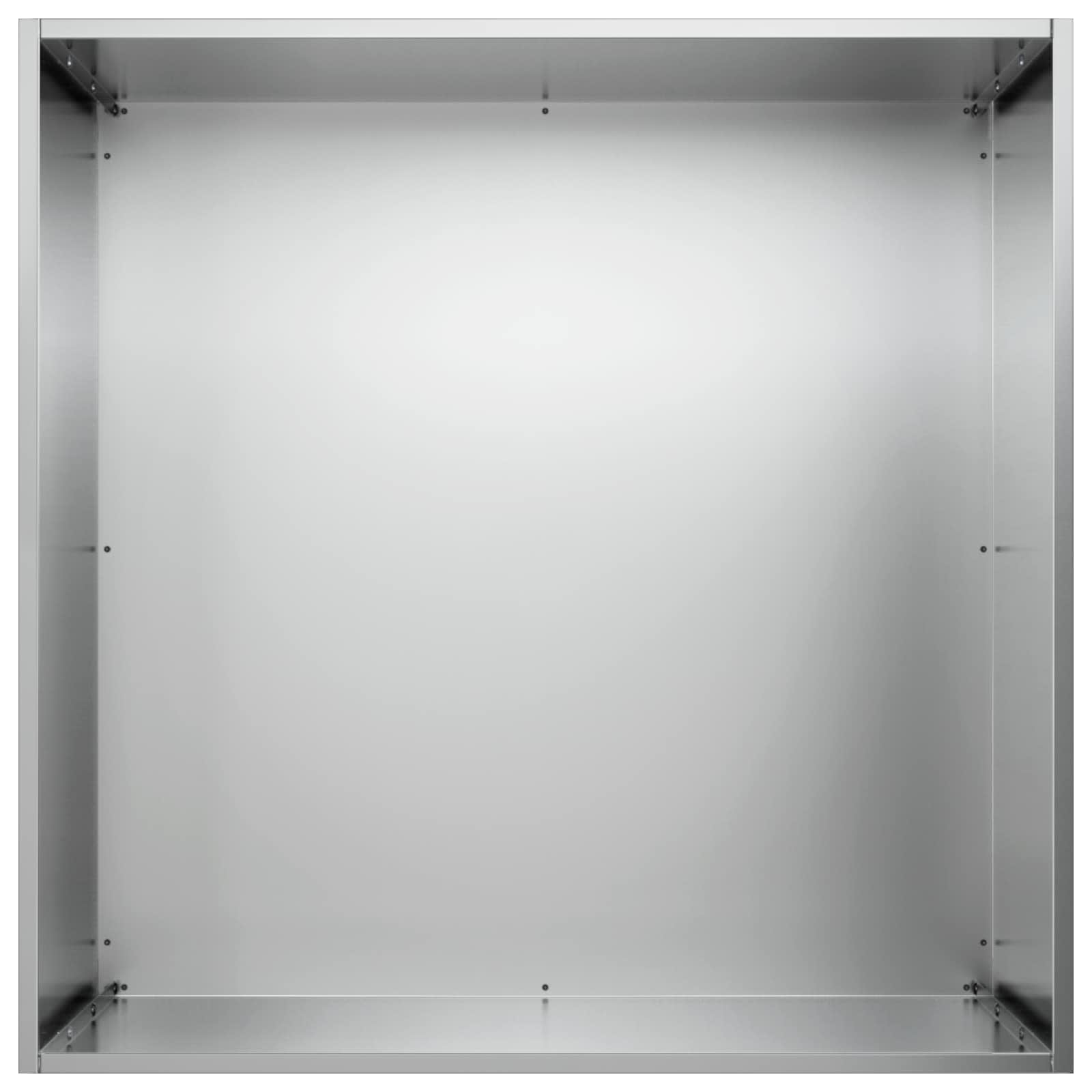 Sodo vazonas Sidabrinė 40 x 40 x 75 cm Galvanizuotas plienas Sodo vazonas Sidabrinė 40 x 40 x 75 cm Galvanizuotas plienas - Image 5