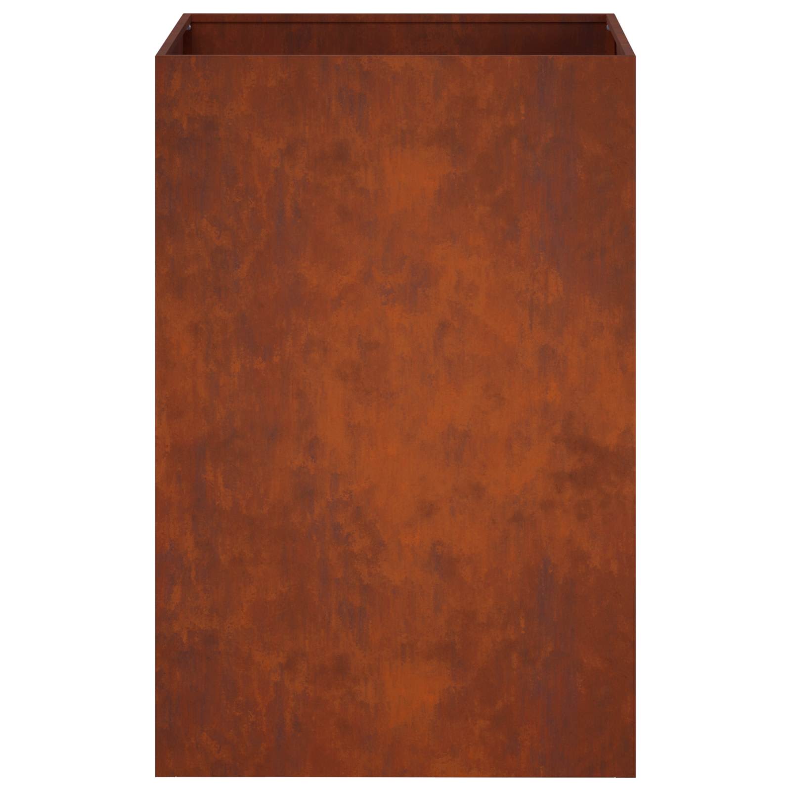 Sodo vazonas 2 vnt. Rūdijanti 50 x 50 x 75 cm Sodo vazonas 2 vnt. Rūdijanti 50 x 50 x 75 cm - Image 6