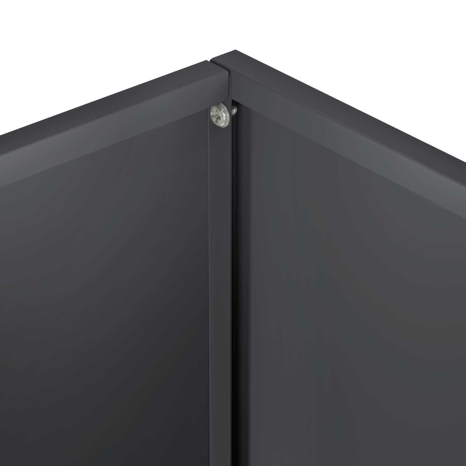 Sodo vazonas Antracito 40 x 20 x 50 cm Šaltai valcuotas plienas Sodo vazonas Antracito 40 x 20 x 50 cm Šaltai valcuotas plienas - Image 6