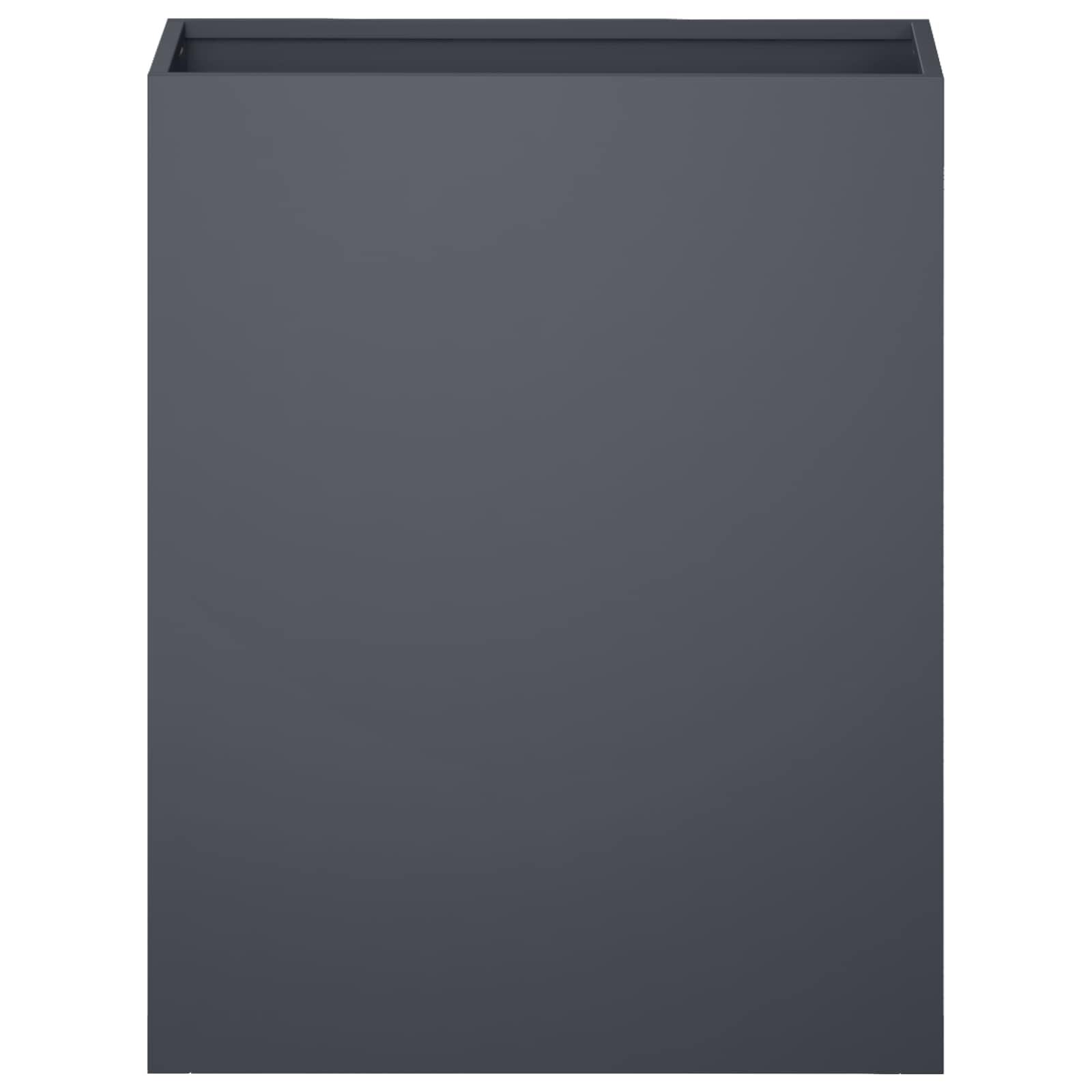 Sodo vazonas Antracito 40 x 20 x 50 cm Šaltai valcuotas plienas Sodo vazonas Antracito 40 x 20 x 50 cm Šaltai valcuotas plienas - Image 4