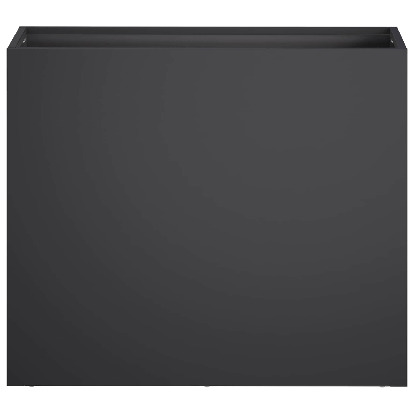 Sodo vazonas Juoda 50 x 20 x 40 cm Šaltai valcuotas plienas Sodo vazonas Juoda 50 x 20 x 40 cm Šaltai valcuotas plienas - Image 4