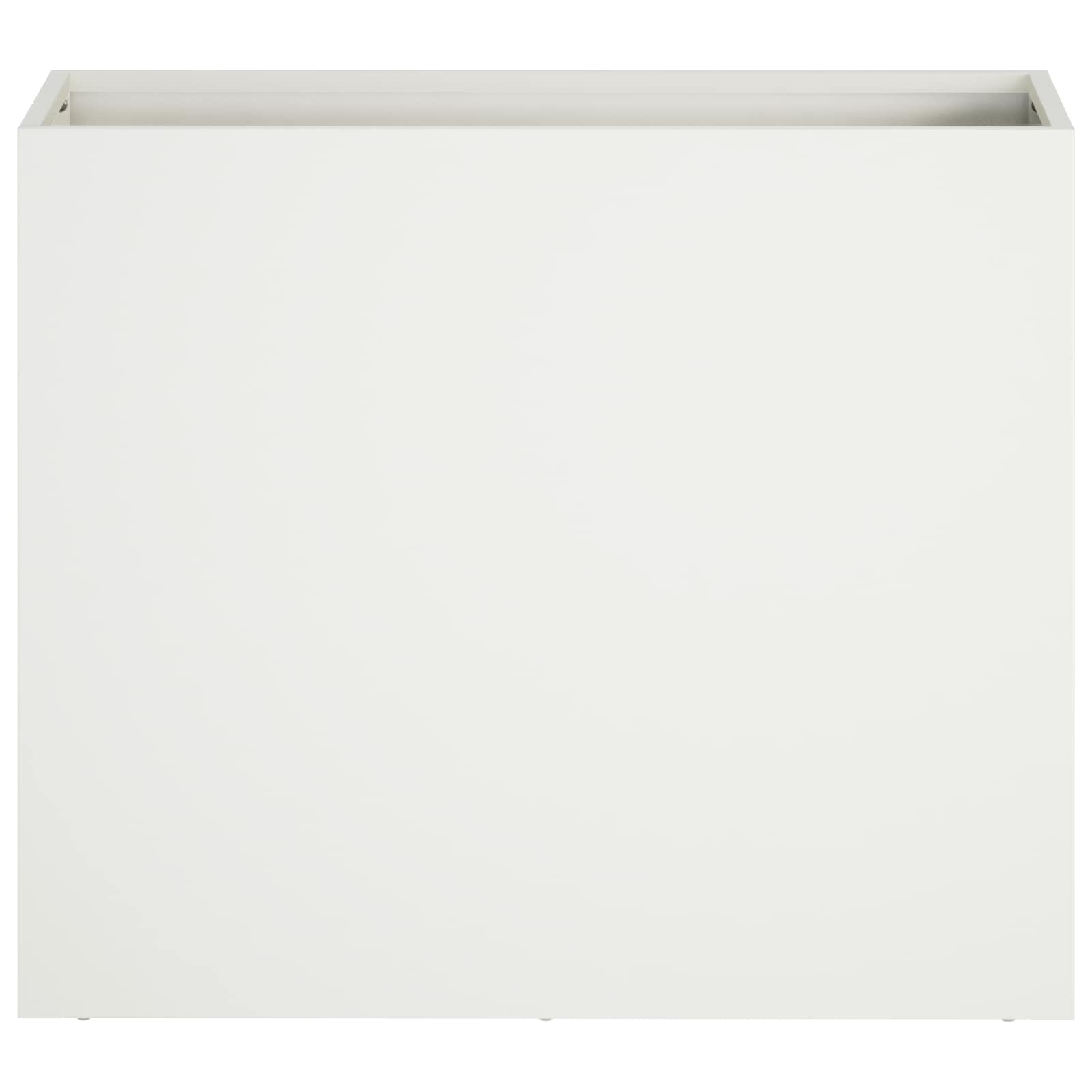 Sodo vazonas Balta 50 x 20 x 40 cm Šaltai valcuotas plienas Sodo vazonas Balta 50 x 20 x 40 cm Šaltai valcuotas plienas - Image 4
