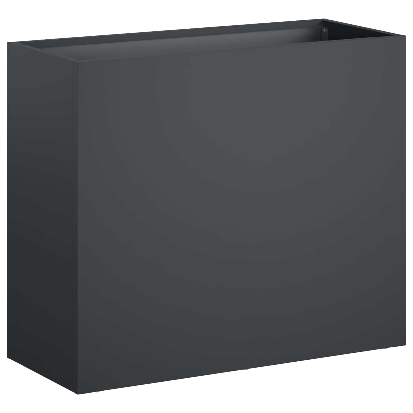 Sodo vazonas Antracito 50 x 20 x 40 cm Šaltai valcuotas plienas Sodo vazonas Antracito 50 x 20 x 40 cm Šaltai valcuotas plienas - Image 3