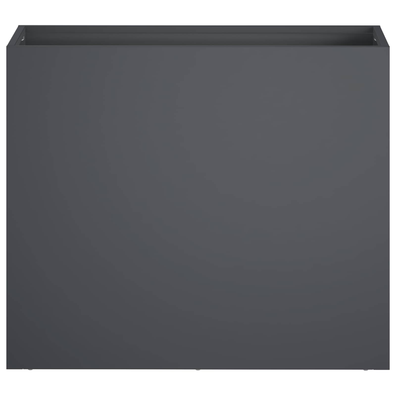 Sodo vazonas Antracito 50 x 20 x 40 cm Šaltai valcuotas plienas Sodo vazonas Antracito 50 x 20 x 40 cm Šaltai valcuotas plienas - Image 4