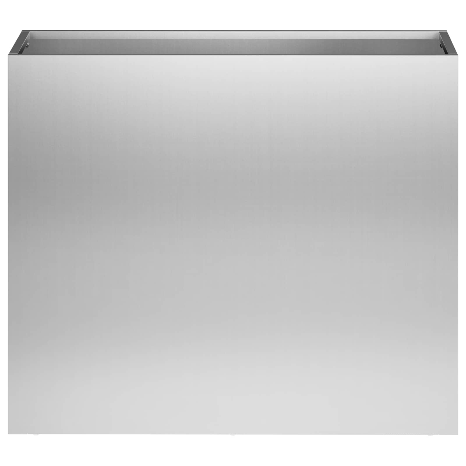 Sodo vazonas Sidabrinė 50 x 20 x 40 cm Galvanizuotas plienas Sodo vazonas Sidabrinė 50 x 20 x 40 cm Galvanizuotas plienas - Image 4