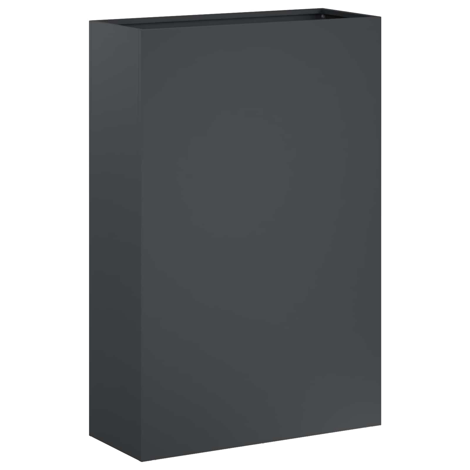 Sodo vazonas Antracito 50 x 20 x 75 cm Šaltai valcuotas plienas Sodo vazonas Antracito 50 x 20 x 75 cm Šaltai valcuotas plienas - Image 3