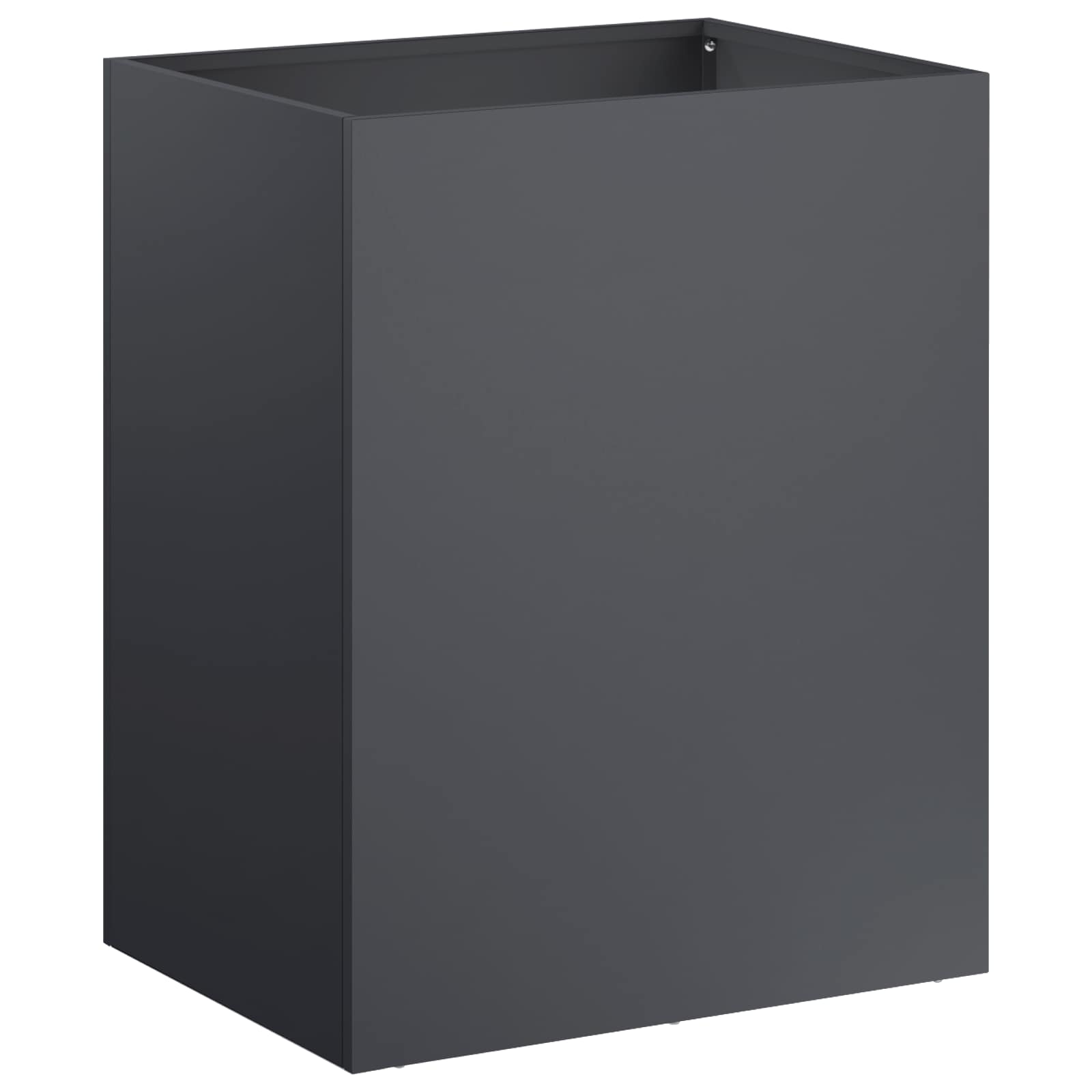 Sodo vazonas Antracito 40 x 30 x 50 cm Šaltai valcuotas plienas Sodo vazonas Antracito 40 x 30 x 50 cm Šaltai valcuotas plienas - Image 3