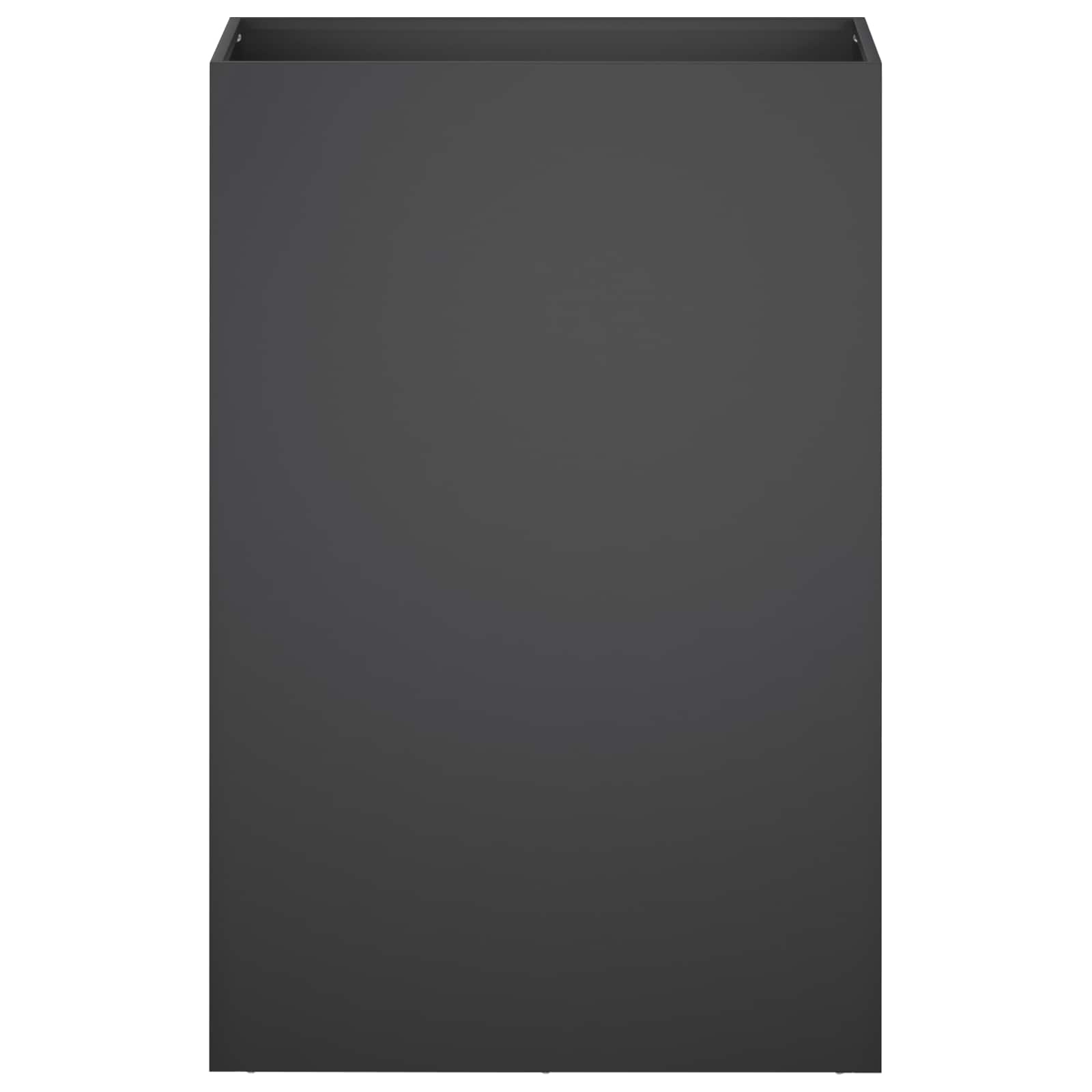 Sodo vazonas Juoda 40 x 30 x 75 cm Šaltai valcuotas plienas Sodo vazonas Juoda 40 x 30 x 75 cm Šaltai valcuotas plienas - Image 4