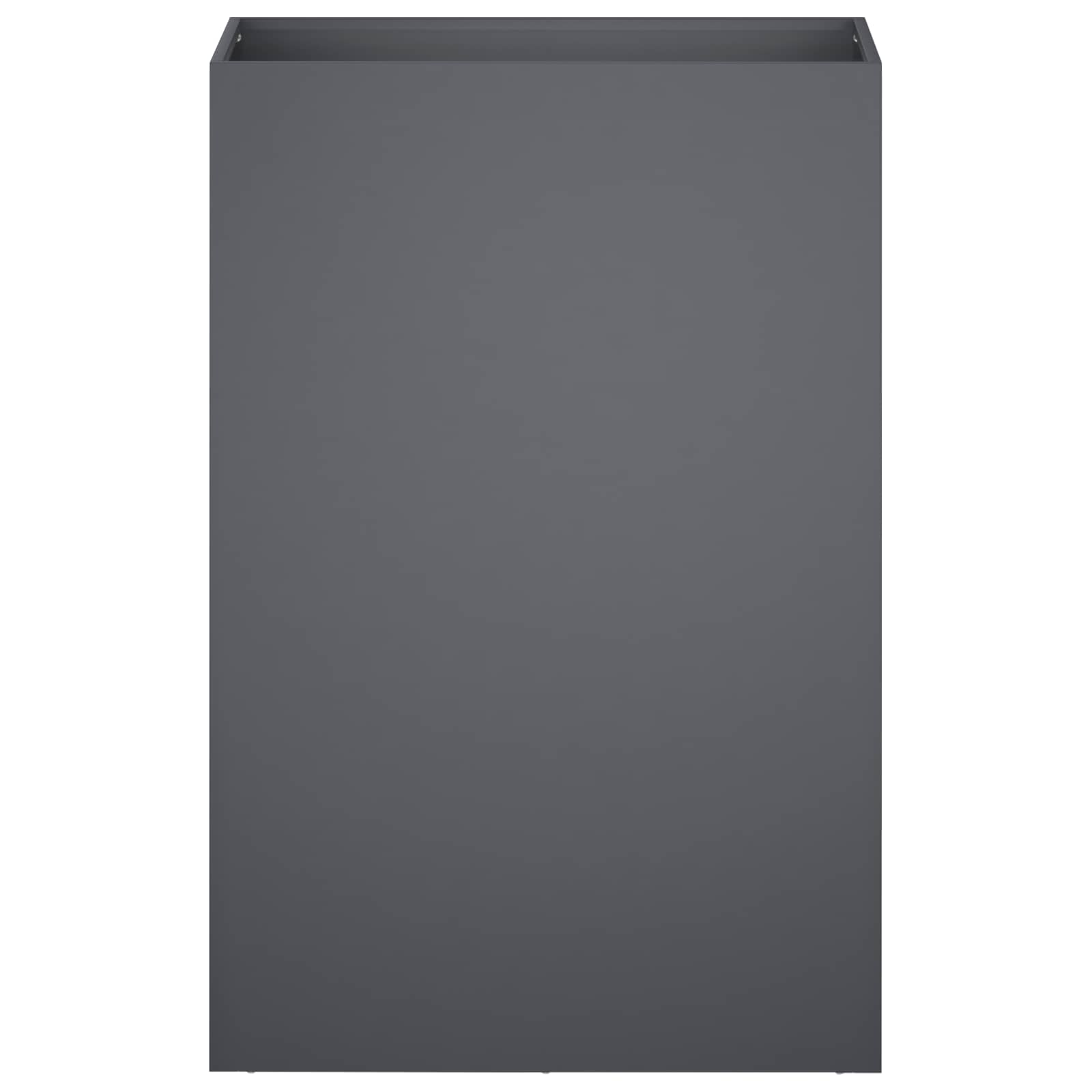 Sodo vazonas Antracito 40 x 30 x 75 cm Šaltai valcuotas plienas Sodo vazonas Antracito 40 x 30 x 75 cm Šaltai valcuotas plienas - Image 4
